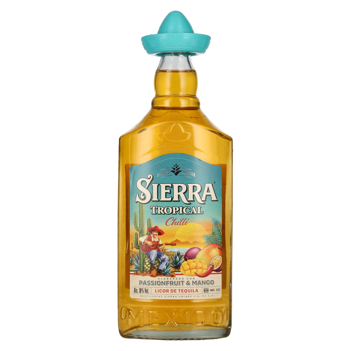 Sierra Tropical Chilli Tequila Liqueur 18% vol. 0.7 l