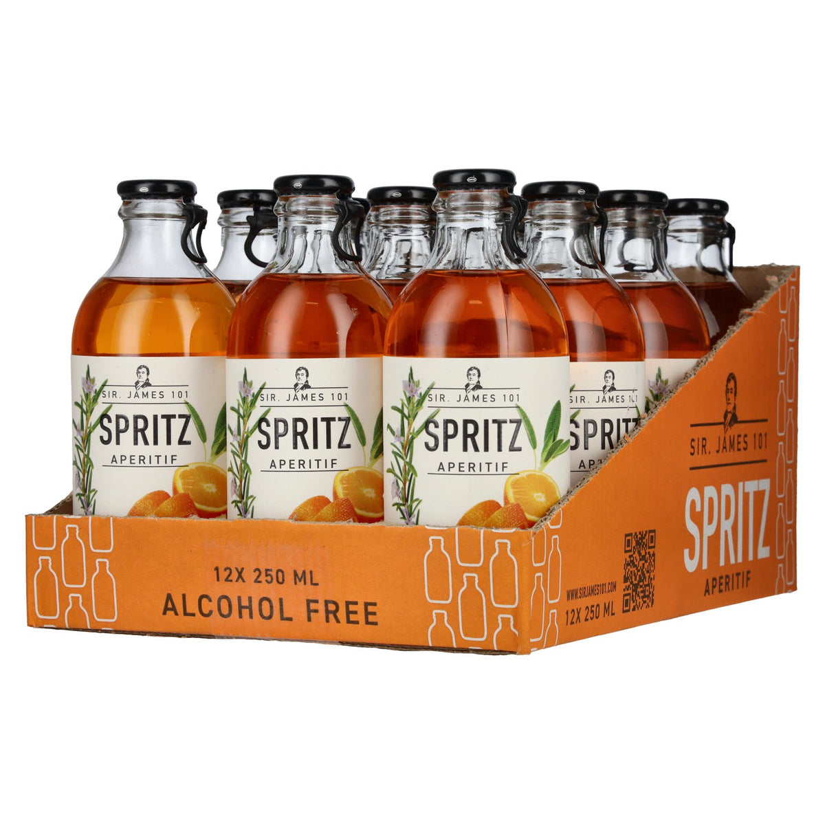 Sir. James 101 SPRITZ Aperitif alcohol free 12x0,25l