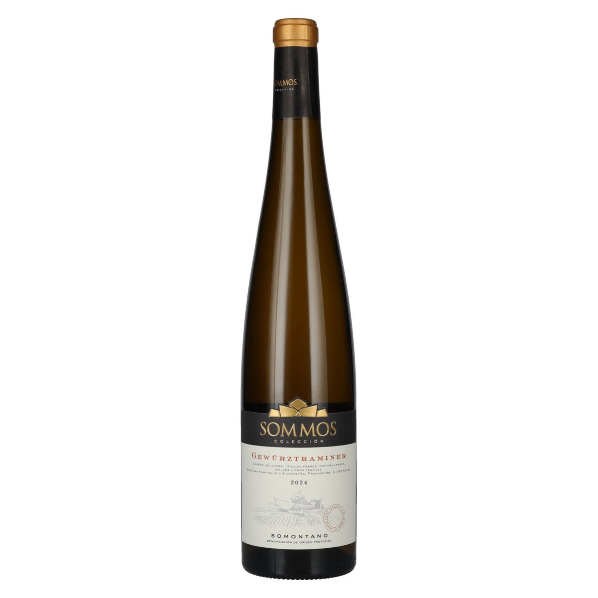 SOMMOS Colección Gewürztraminer Somontano D.O.P 2024 12.5% Vol. 0.75l