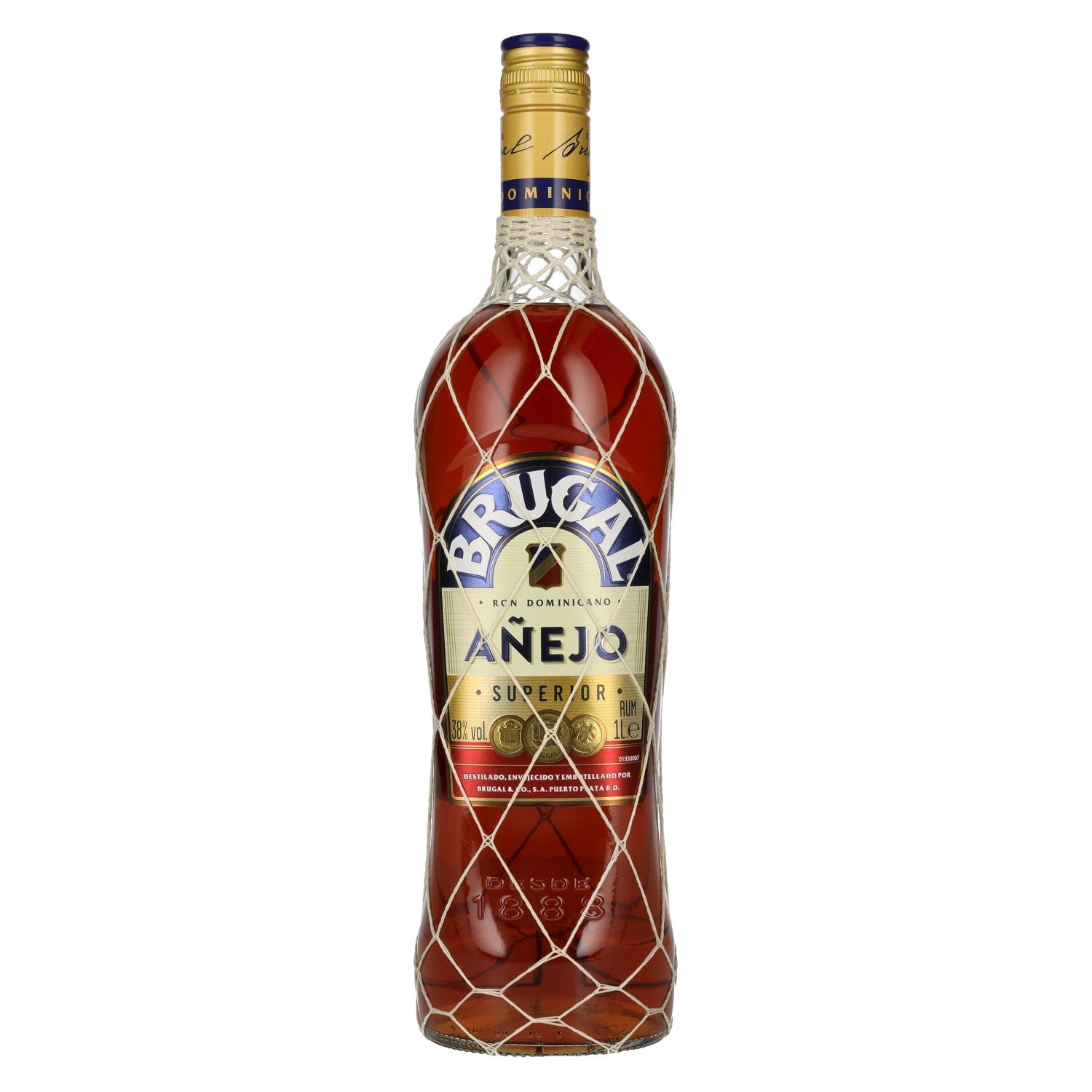 Brugal AÑEJO Superior Ron Dominicano 38% Vol. 1l