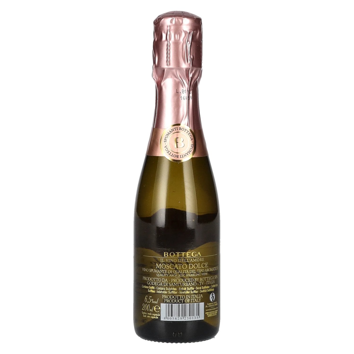 Bottega Petalo Moscato Il Vino dell' Amore 6.5% Vol. 0.2l