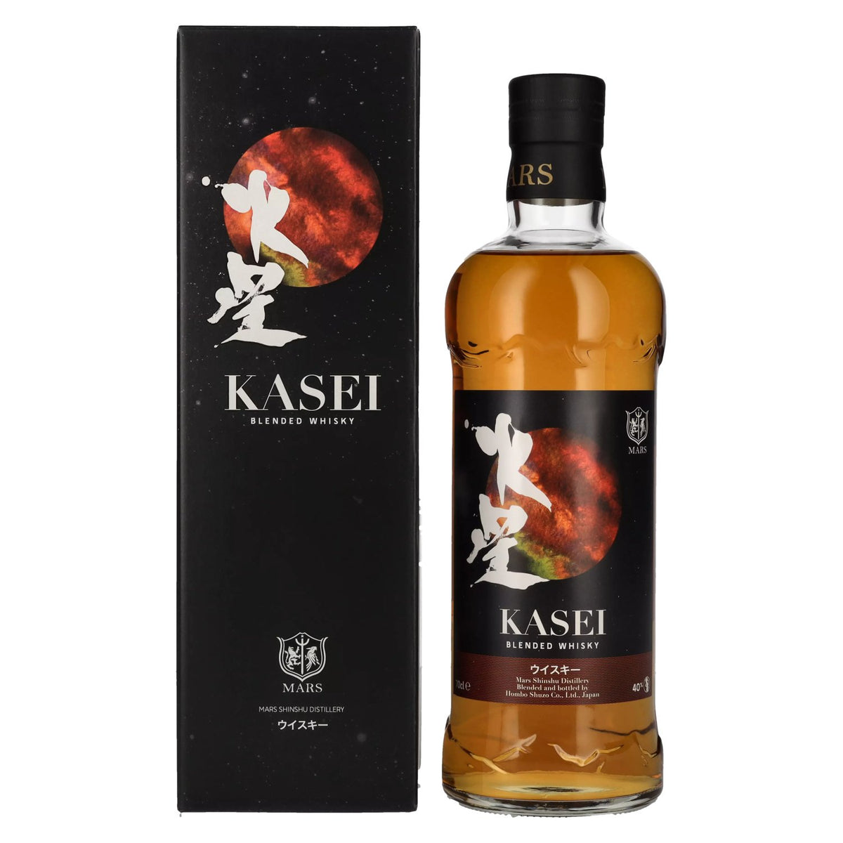 Mars KASEI Blended Whisky 40% Vol. 0.7L in gift box