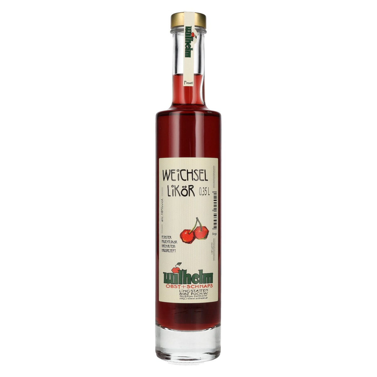Wilhelm Weichsellikör 18% Vol. 0,35l