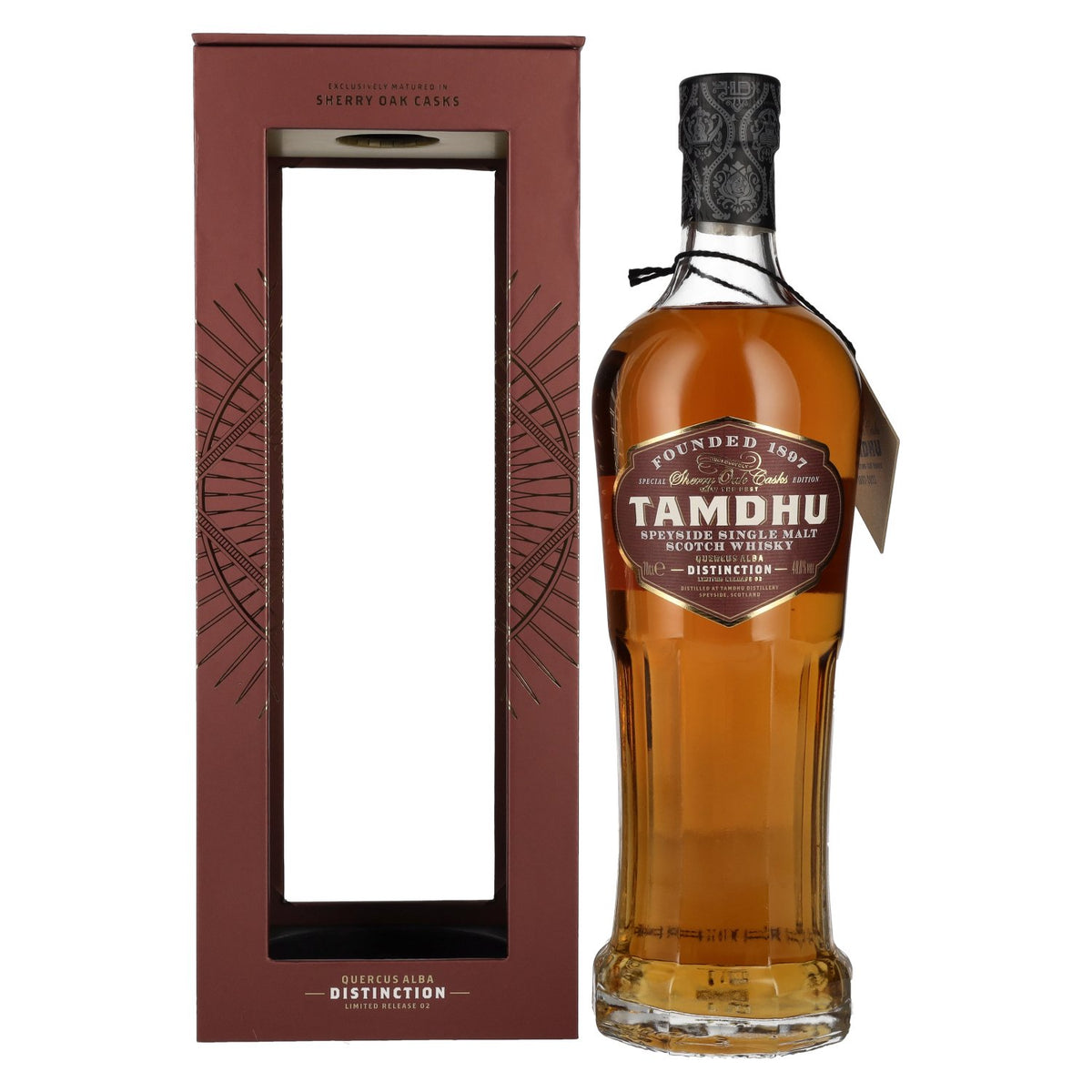 Tamdhu DISTINCTION II Speyside Single Malt Scotch Whisky 48% Vol. 0.7l in Gift Box