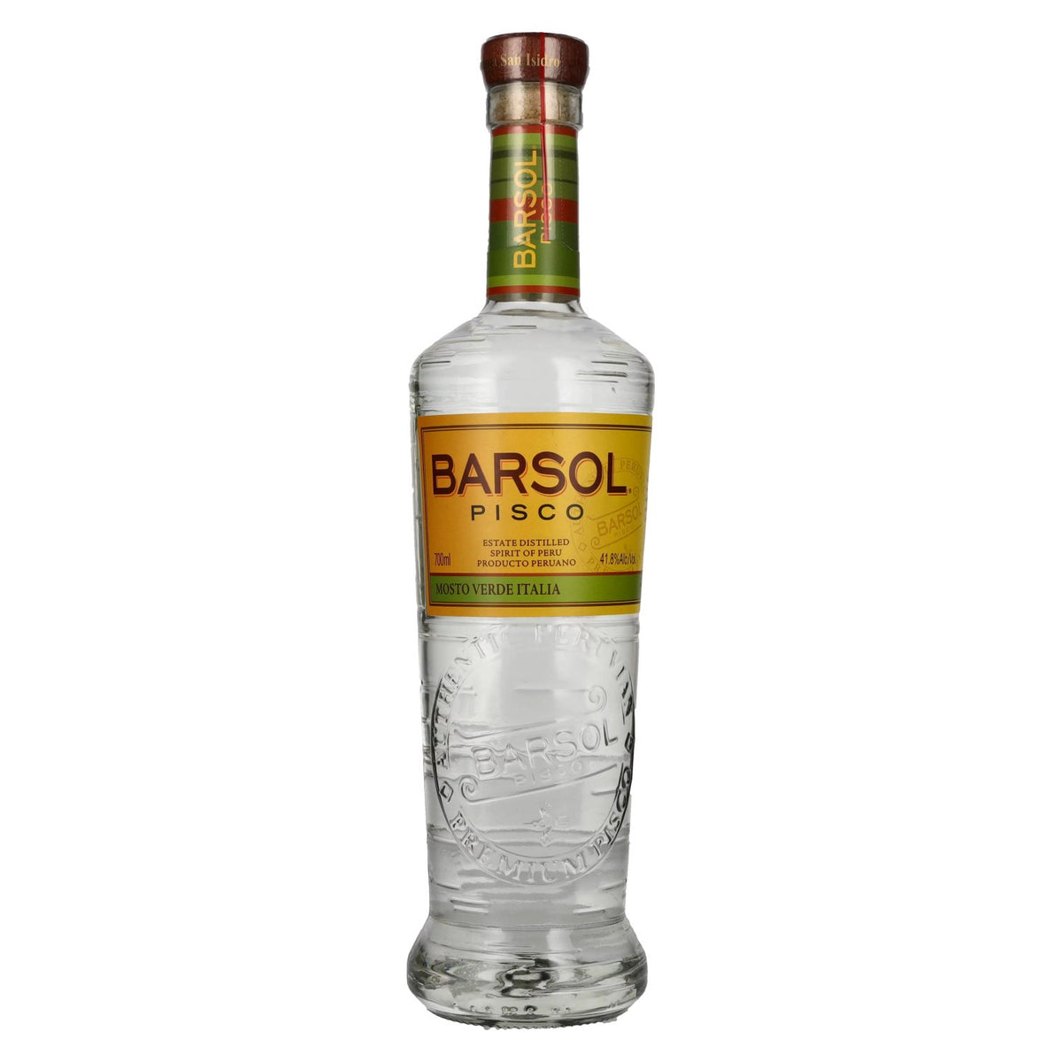 Barsol Pisco MOSTO VERDE ITALIA 41.8% vol. 0.7l