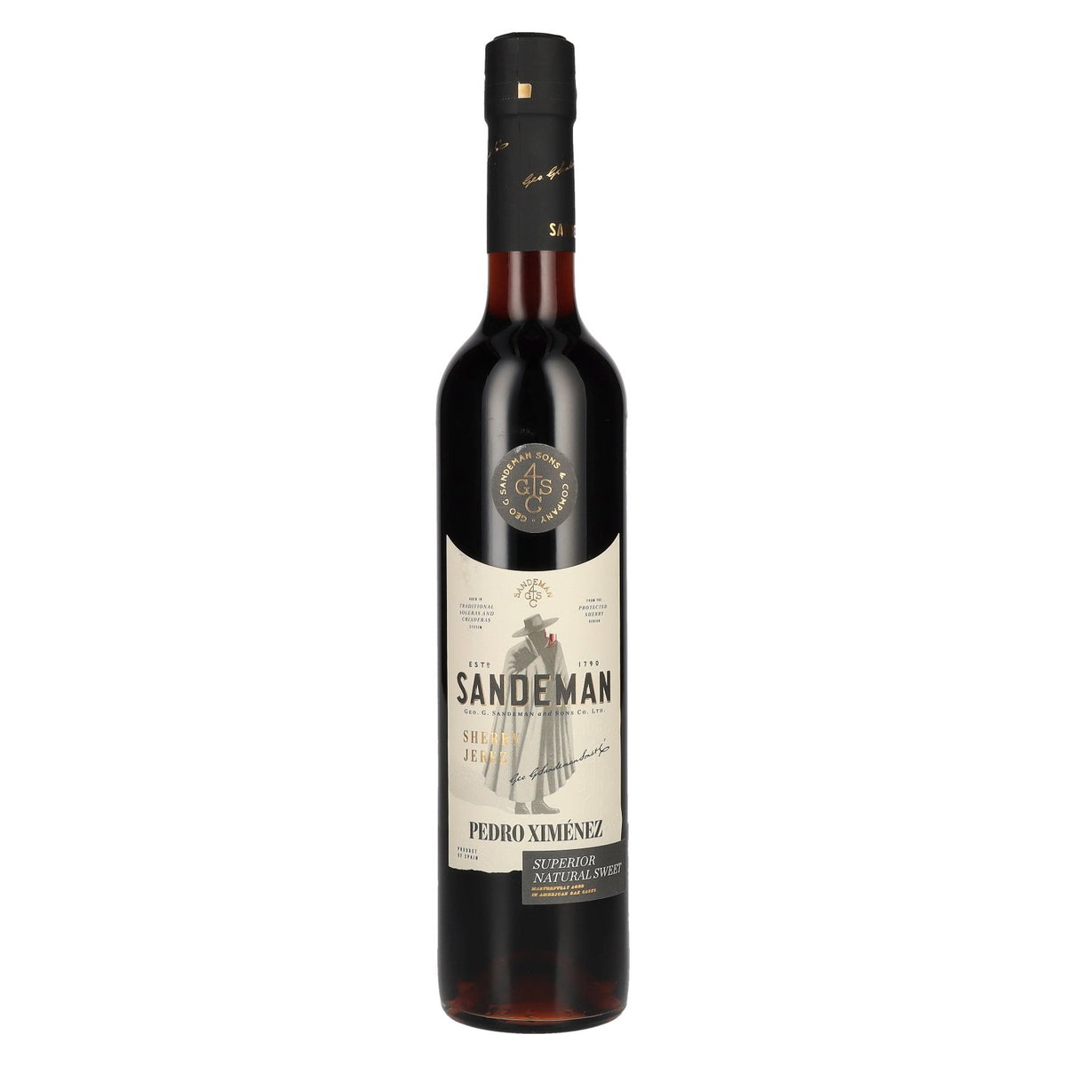 Sandeman PEDRO XIMÉNEZ Superior Natural Sweet Sherry Jerez 17% vol. 0.5 l