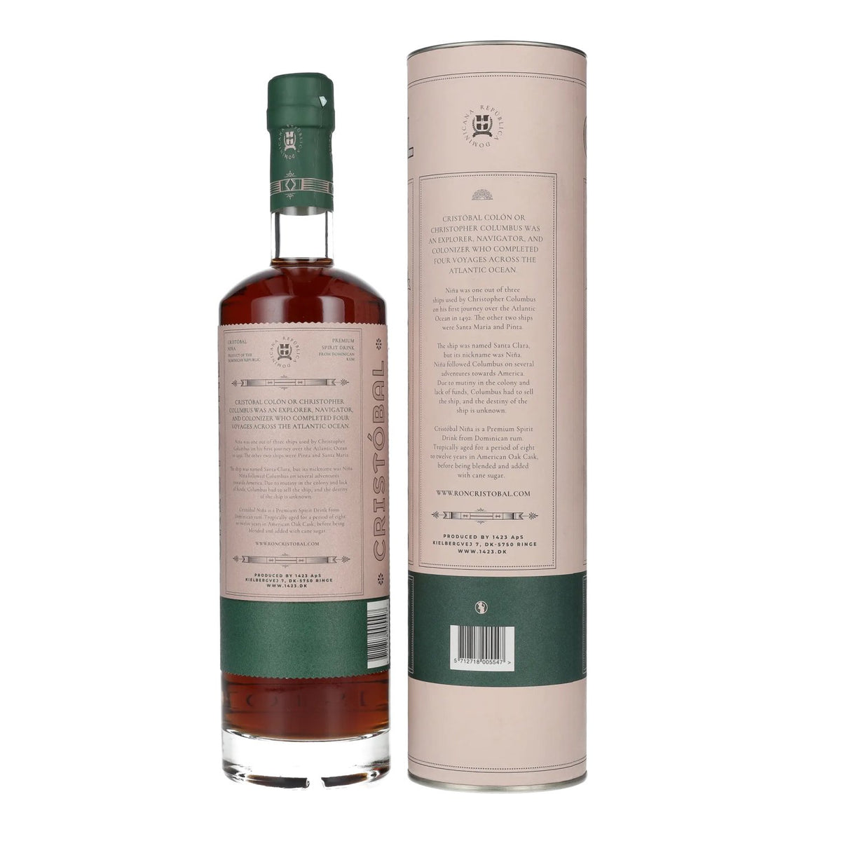 Cristóbal NIÑA 40% ABV, 0.7 litres, in a gift box