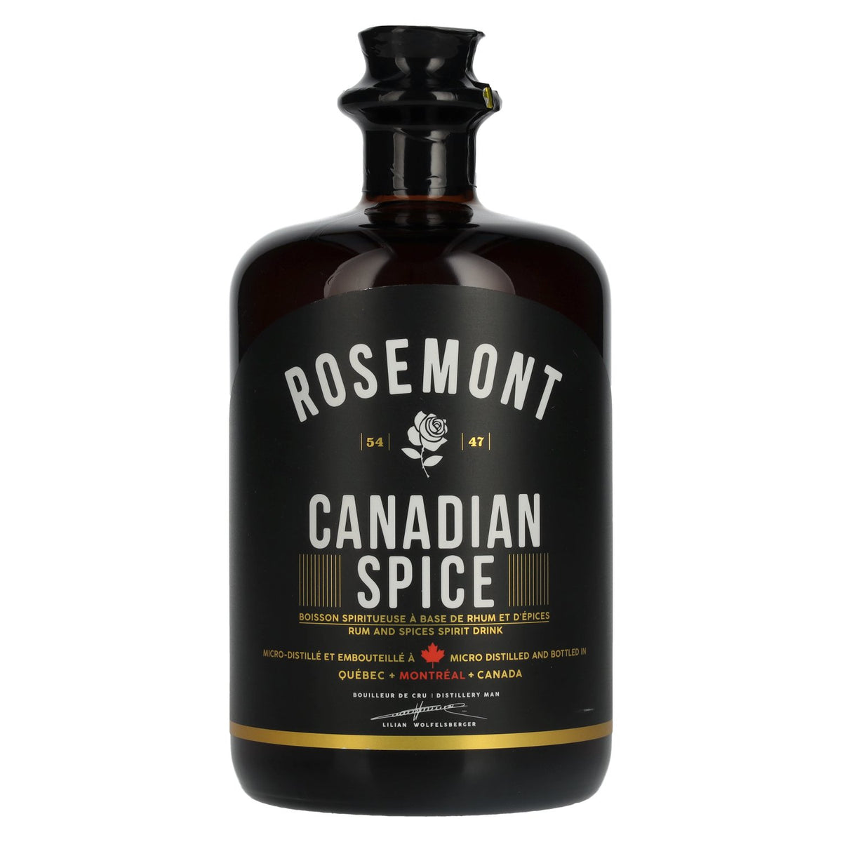 Rosemont Canadian Spice Spirit Drink 40% ABV 0.7l