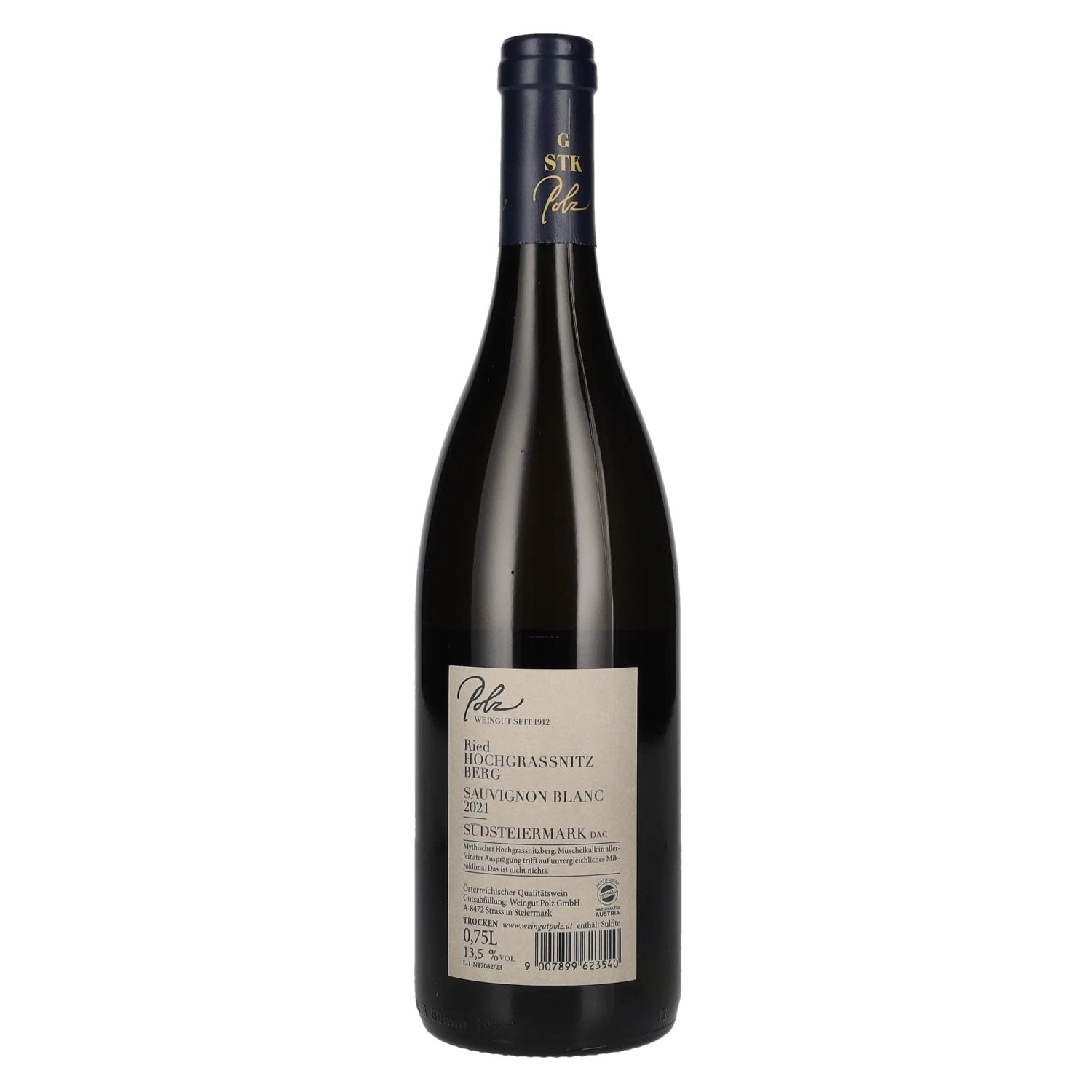 Polz Sauvignon Blanc Südsteiermark Ried Hochgrassnitzberg DAC 2021 13,5% Vol. 0,75l