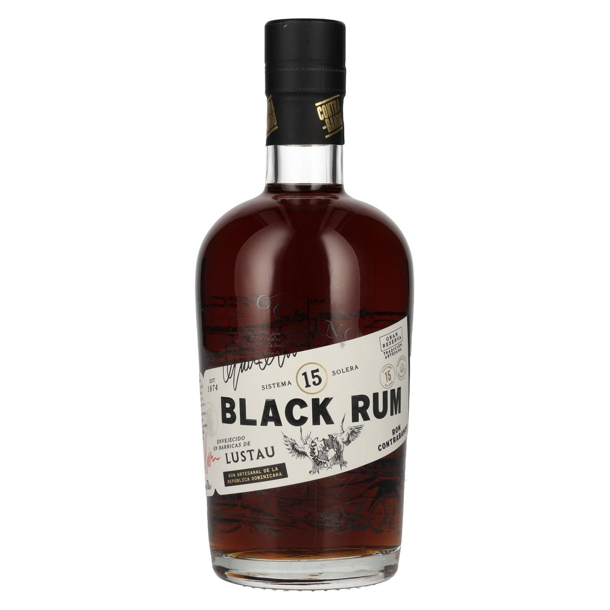Ron Contrabando Black Solera 15 Years 40% ABV 0.7l