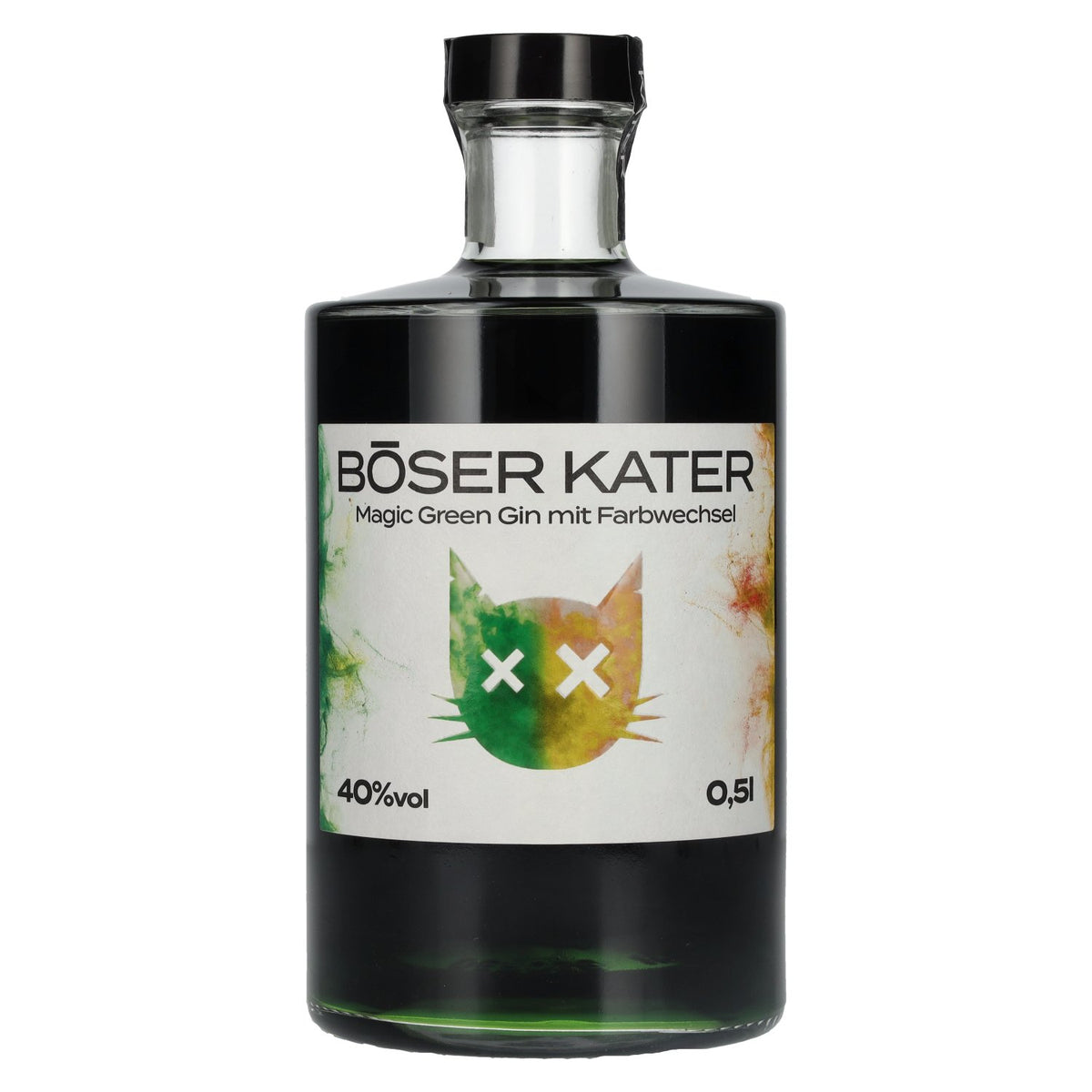 Böser Kater Magic Green Gin 40% vol. 0.5 l