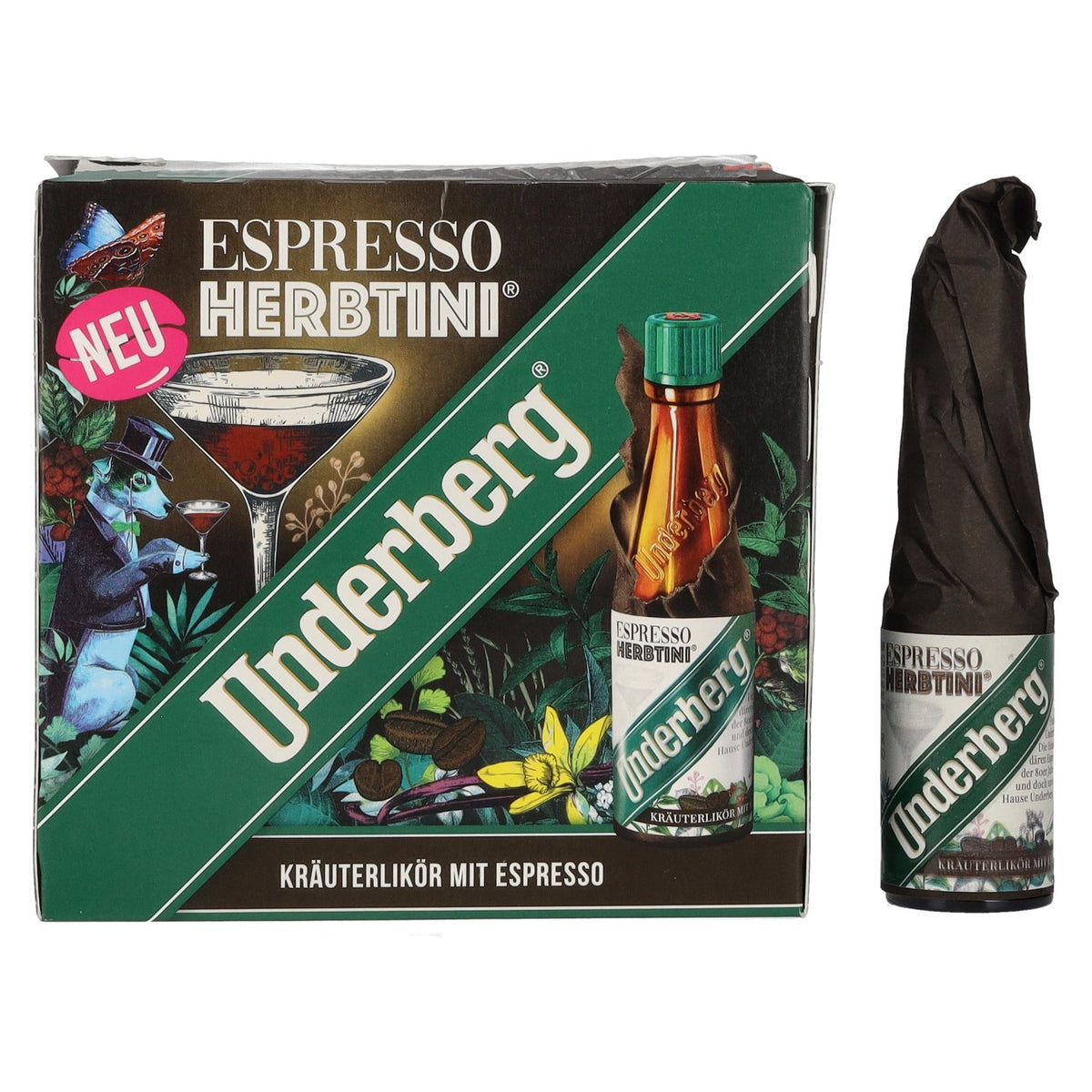 Underberg Espresso Herbtini 27% Vol. 12x0.02l