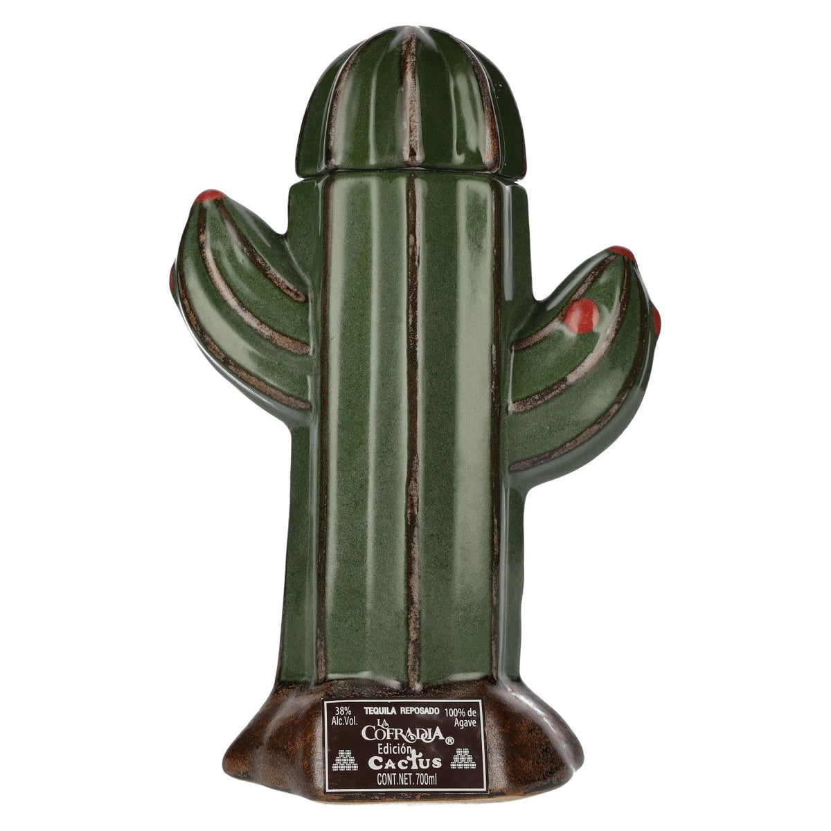 La Cofradia Tequila Reposado 100% Agave CACTUS Edition 38% Vol. 0.7l