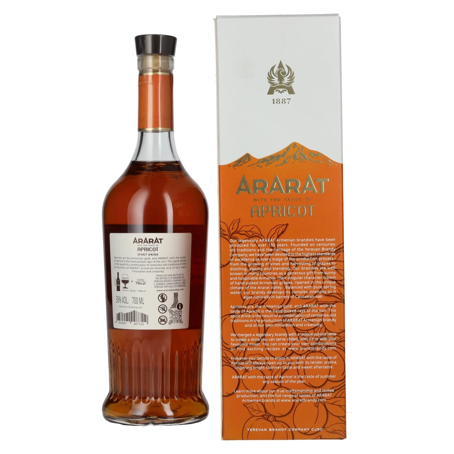 Ararat Apricot 30% Vol. 0.7L in gift box