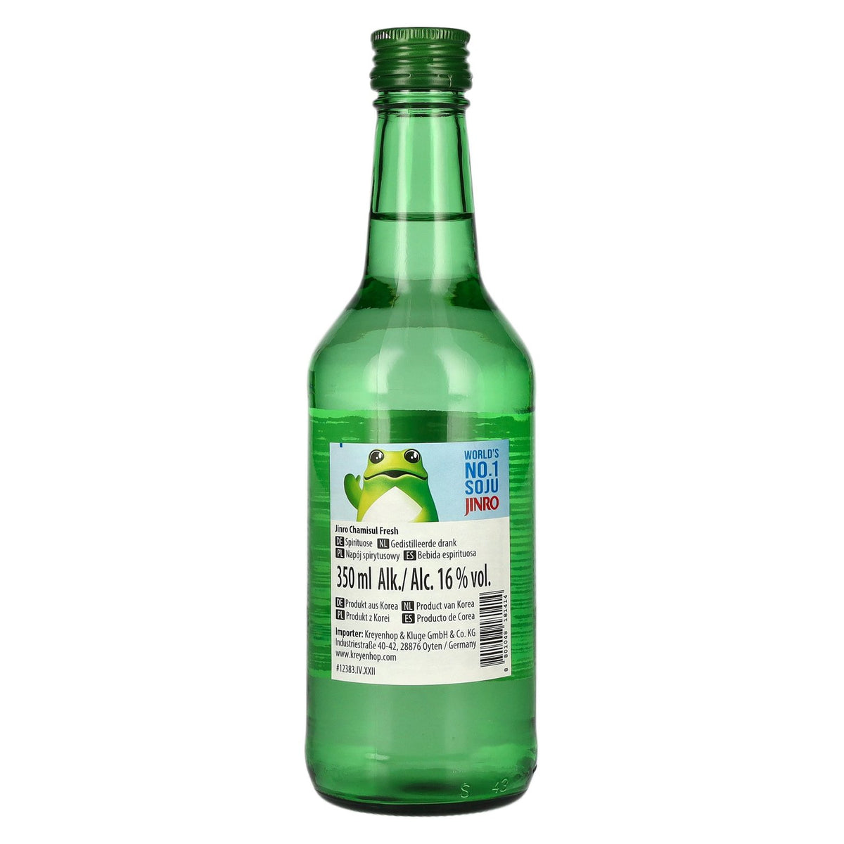 Jinro Chamisul Original 16% ABV 0.35 l