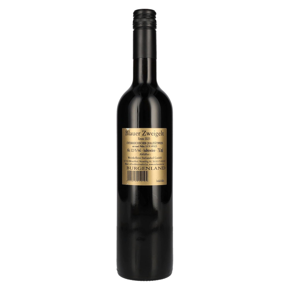 Stefanshof Blauer Zweigelt 2023 12.5% Vol. 0.75l