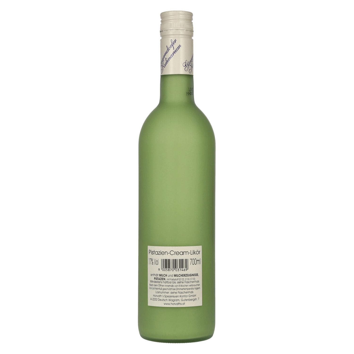 Gänserndorfer Culinary Pistachio Cream Liqueur 17% Vol. 0.7l