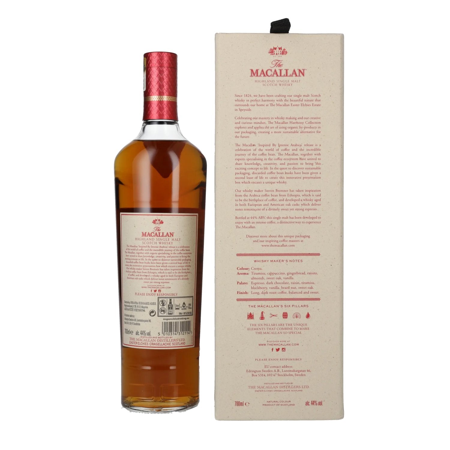 The Macallan The Harmony Collection by INTENSE ARABICA 44% Vol. 0.7l in gift box