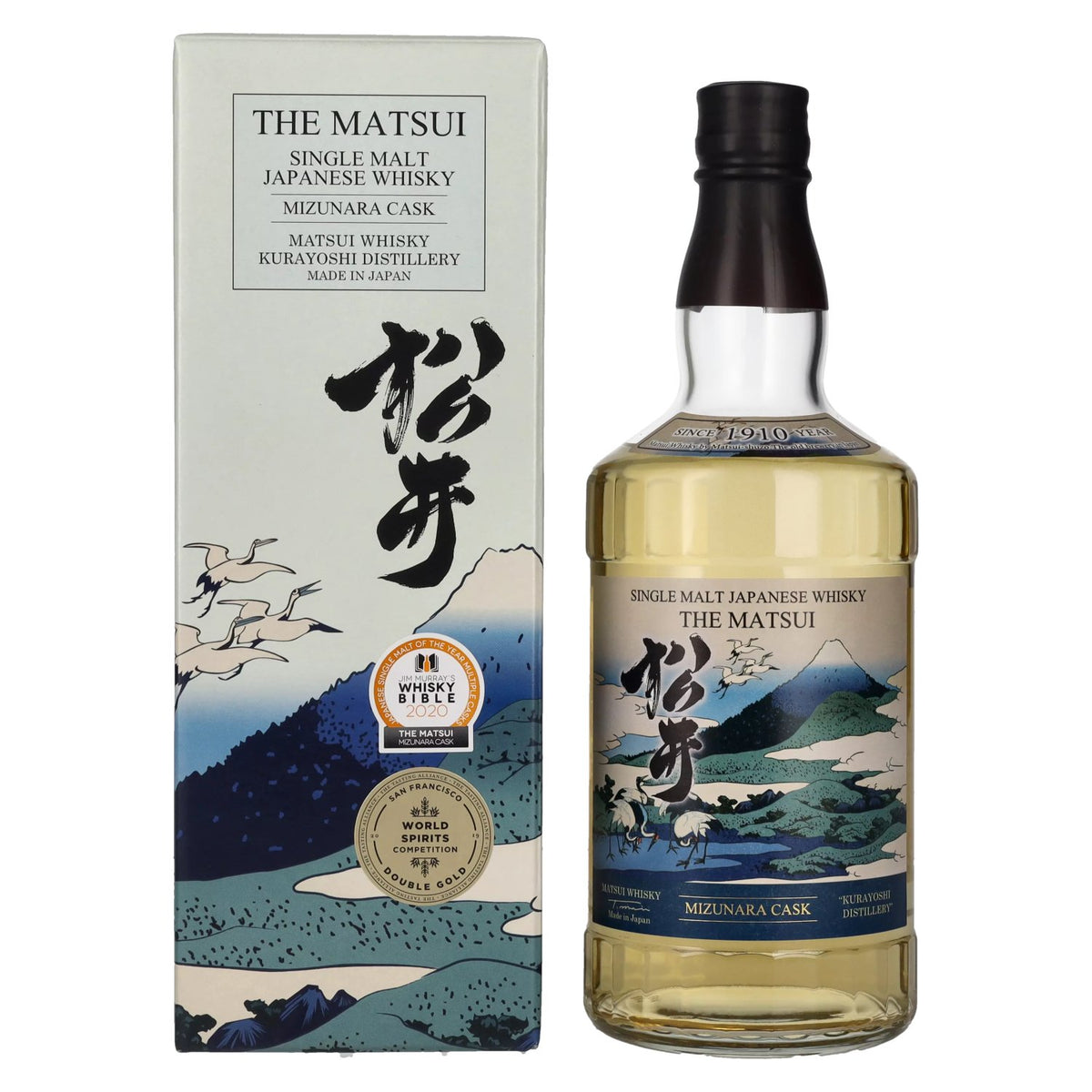 Matsui Whisky THE MATSUI Single Malt Japanese Whisky MIZUNARA CASK 48% Vol. 0.7l in gift box