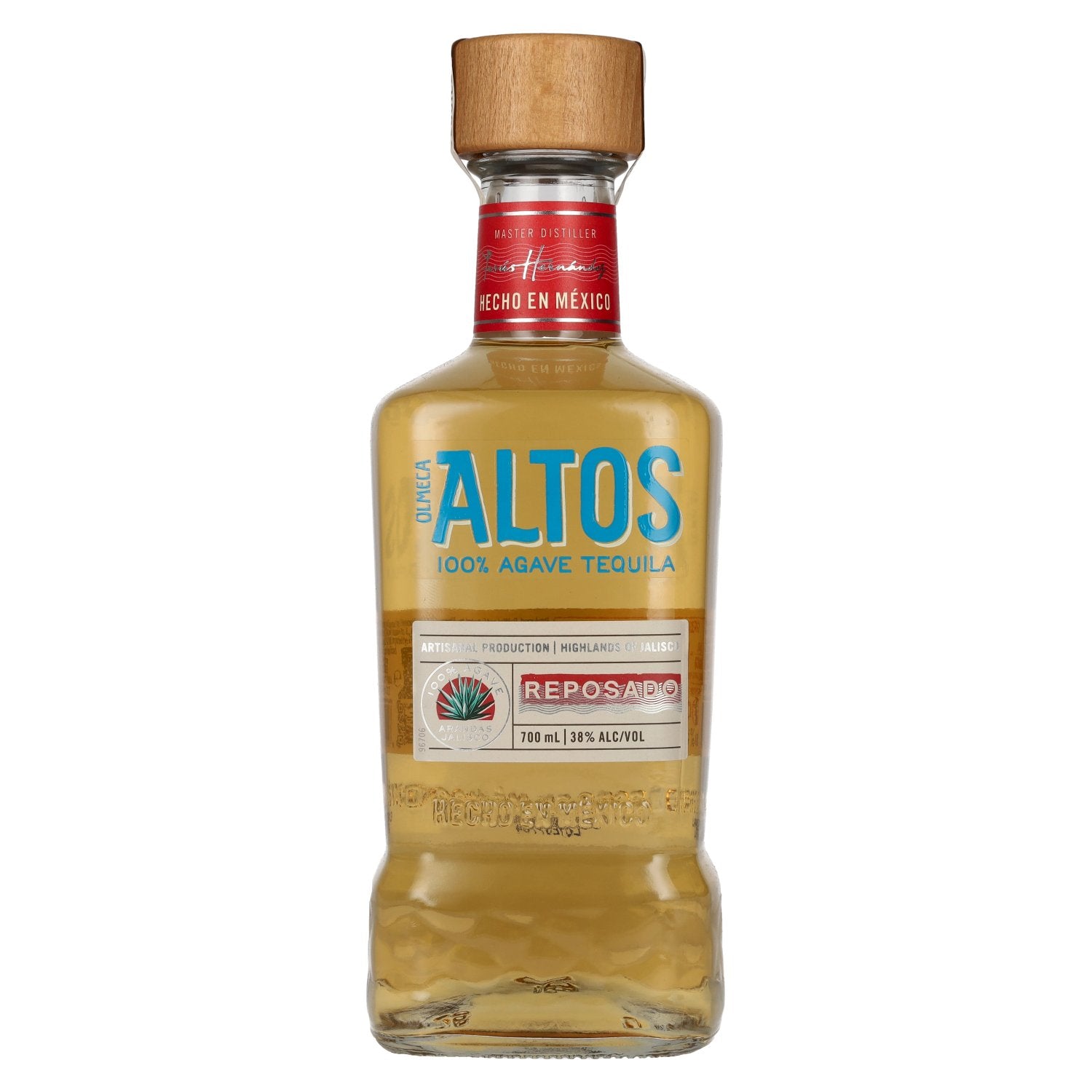 Olmeca Altos Tequila Reposado 100% Agave 38% Vol. 0.7l