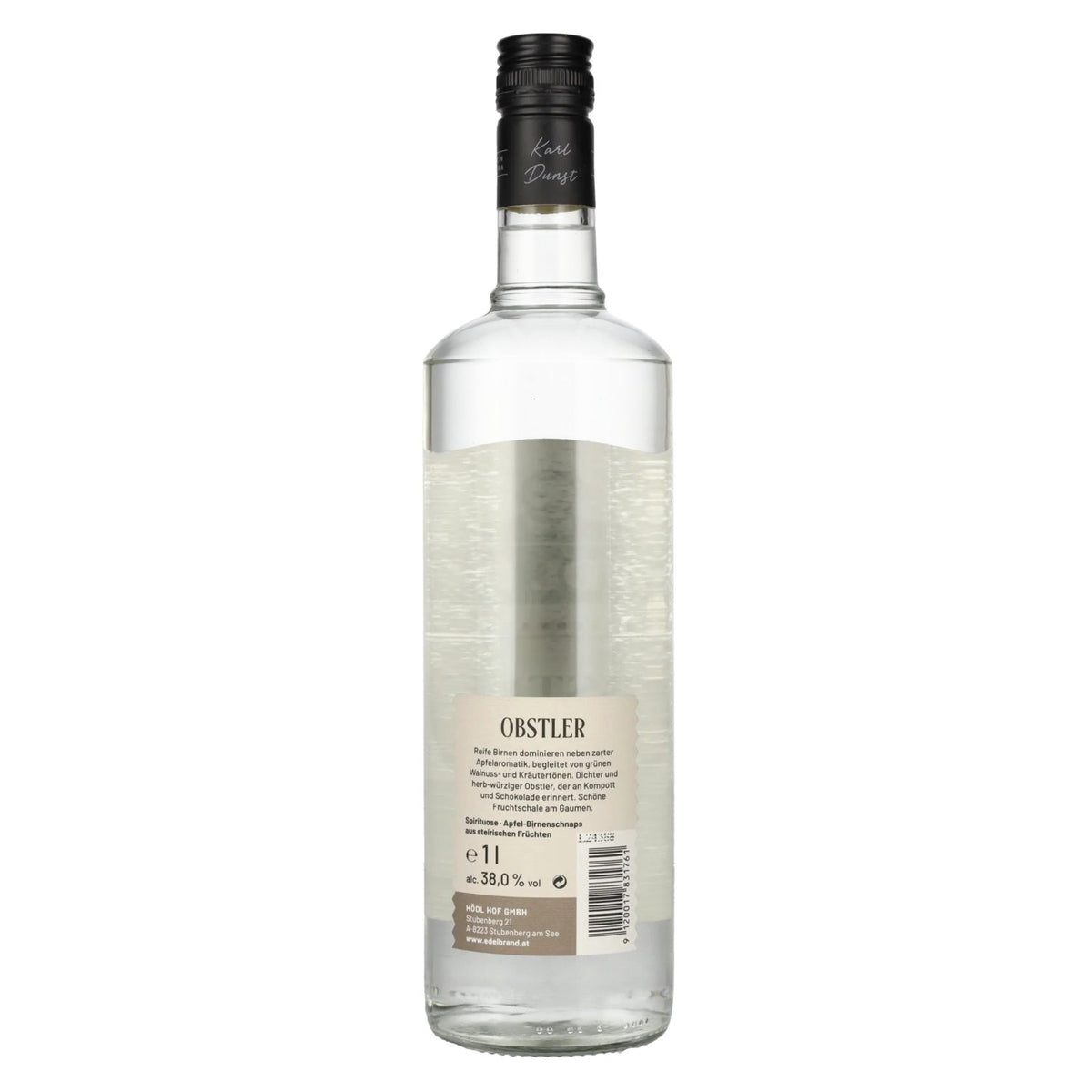 Hödl Hof OBSTLER Apple and Pear Schnapps 38% vol. 1l