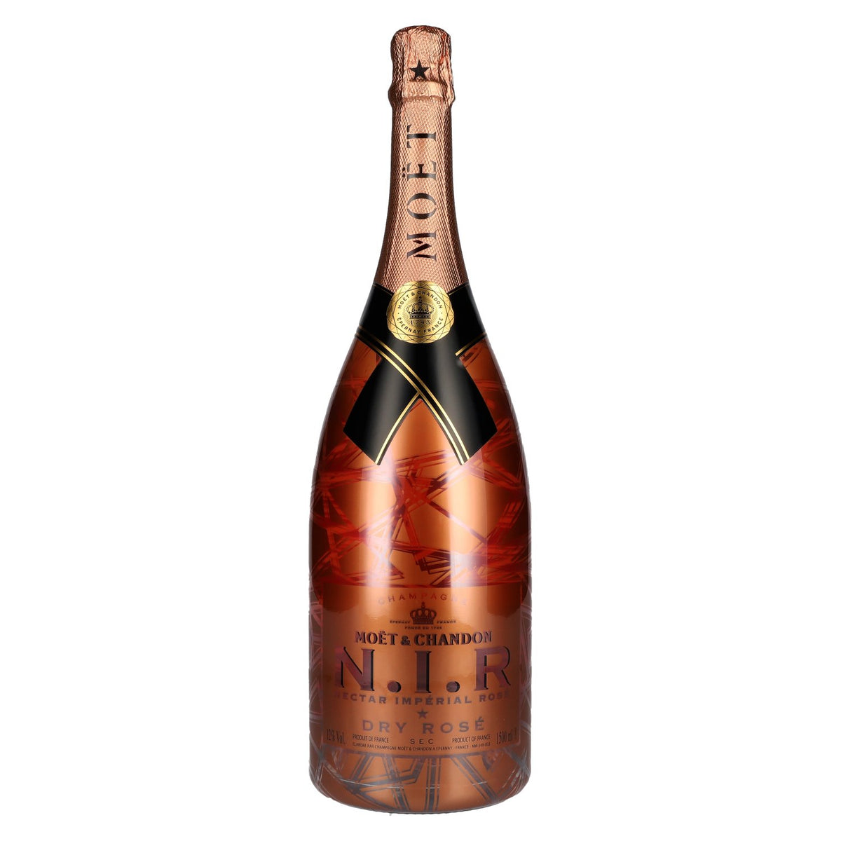 Moët & Chandon Champagne N.I.R. Dry Rosé Sec Luminous Edition 12% Vol. 1.5l