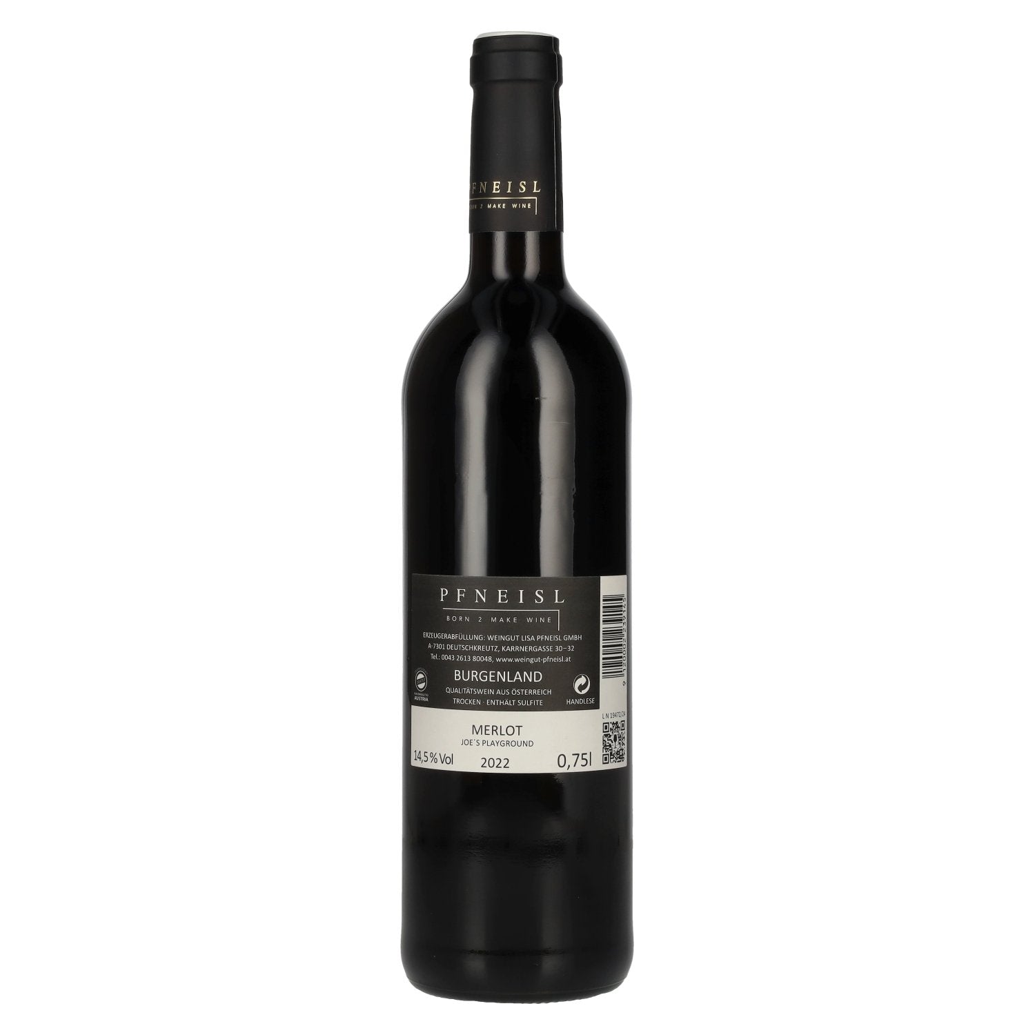 Pfneisl Merlot JOE'S PLAYGROUND 2022 14,5% Vol. 0,75l