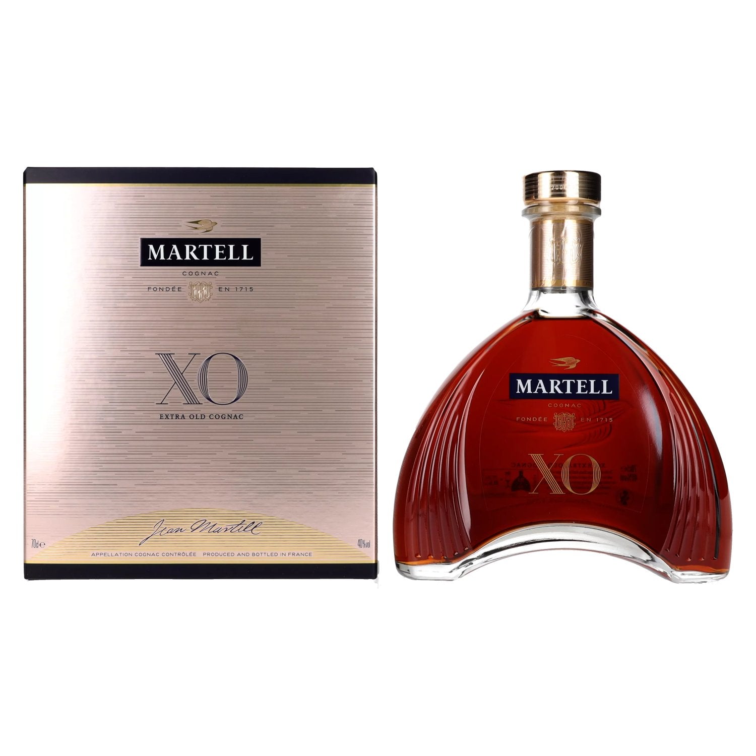Martell XO Extra Old Cognac 40% Vol. 0.7L in Gift Box