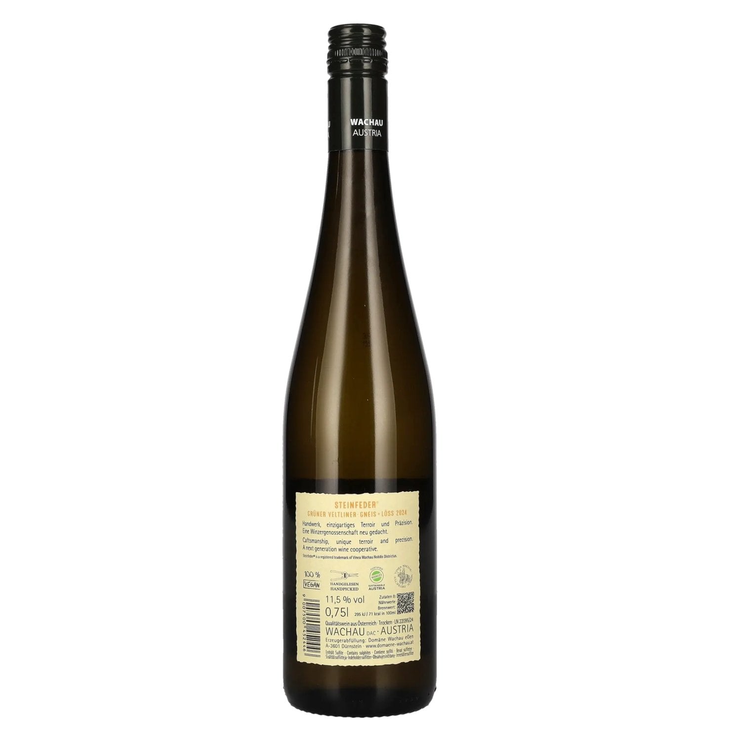 Domäne Wachau Grüner Veltliner Steinfeder Gneis + Löss 2024 11.5% Vol. 0.75l