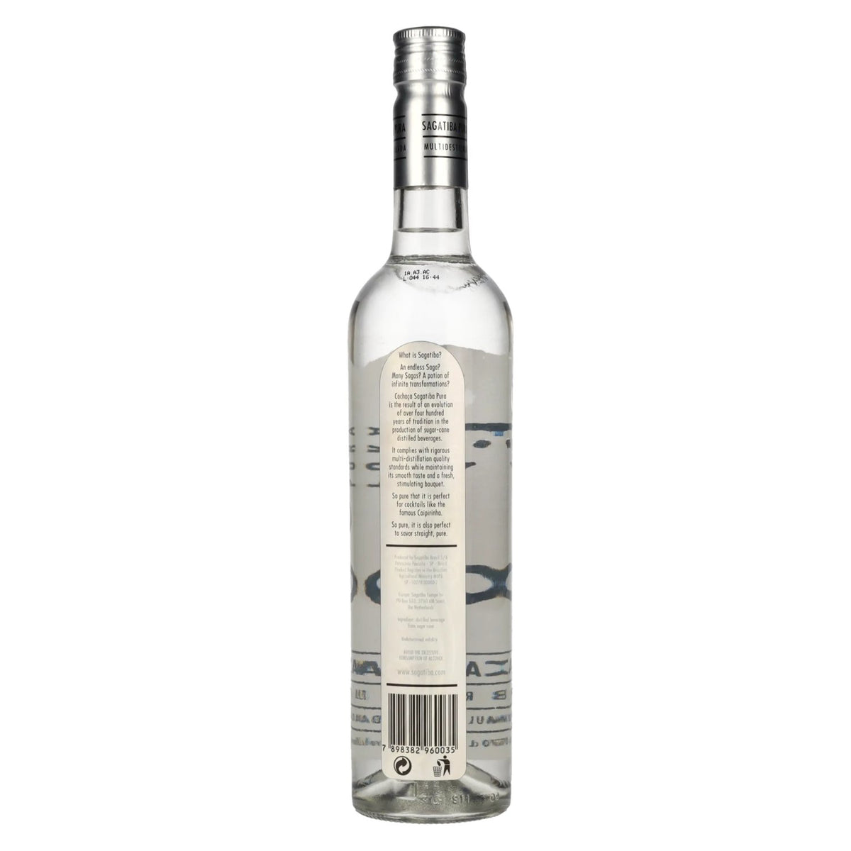 Sagatiba Cachaça Pura 38% Vol. 0.7l