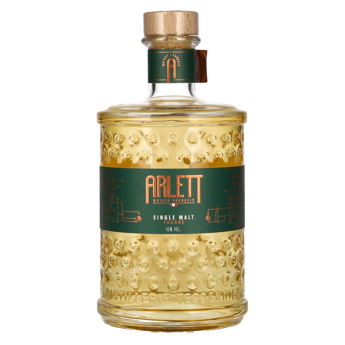 Arlett Tourbé Single Malt Whisky 43% ABV 0.7l