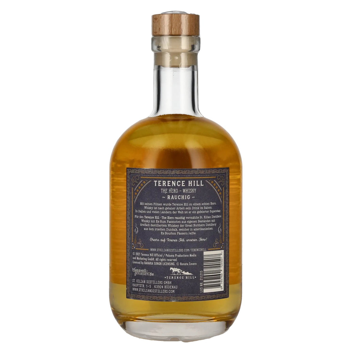 Terence Hill THE HERO Whisky Smoky 49% Vol. 0.7l