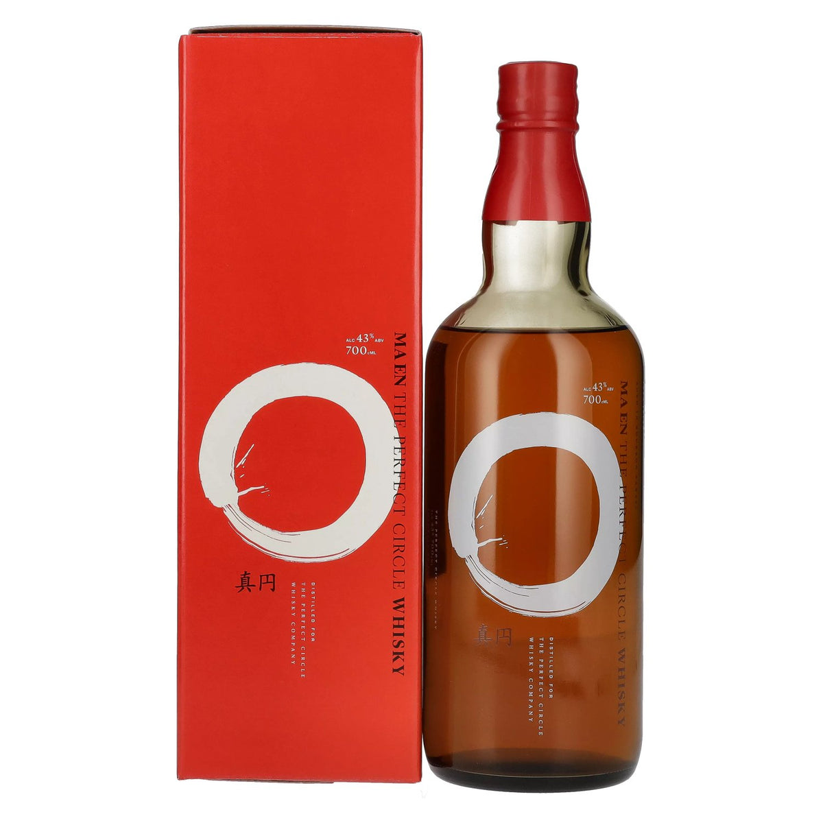 Maen The Perfect Circle Whisky 43% Vol. 0.7l in gift box