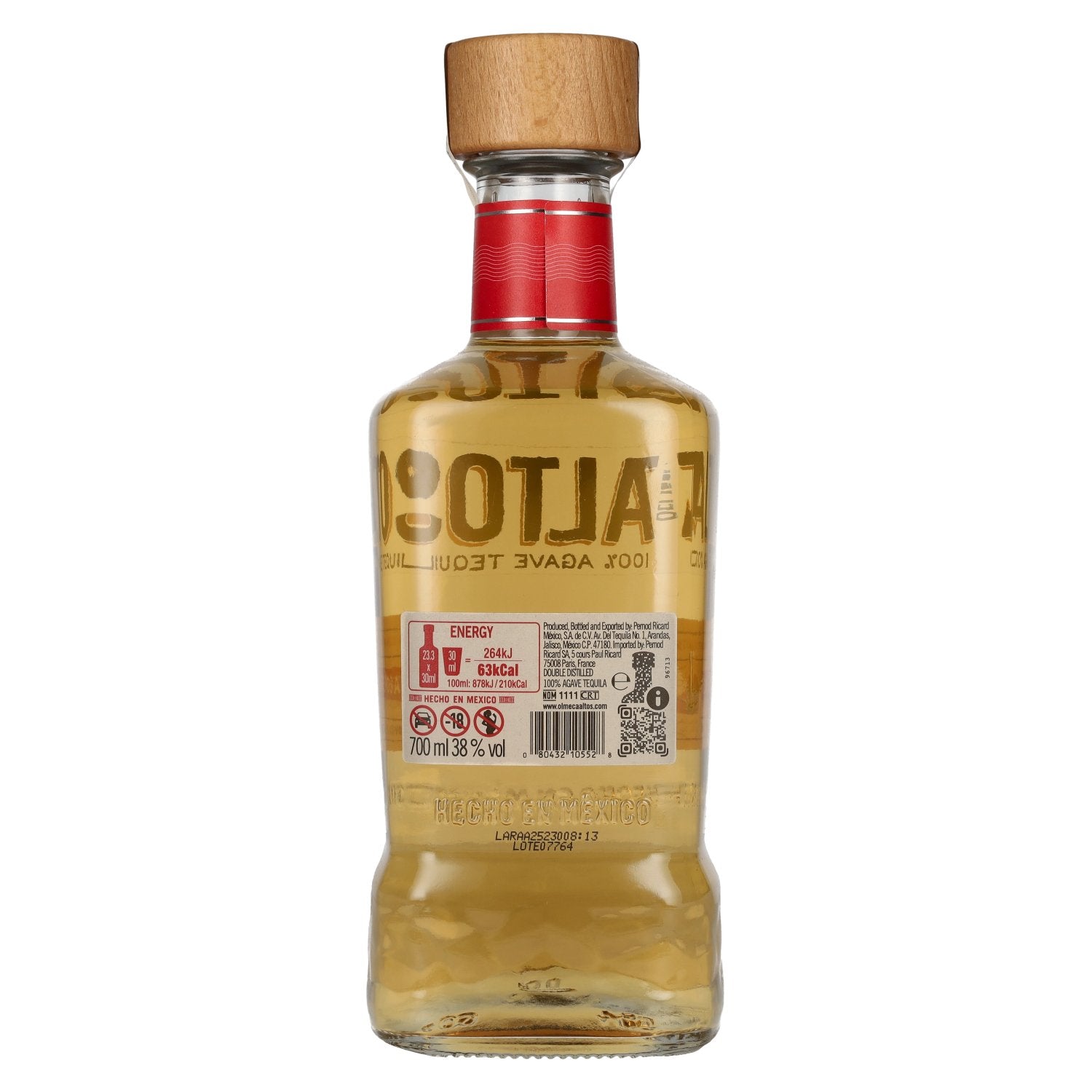 Olmeca Altos Tequila Reposado 100% Agave 38% Vol. 0,7l