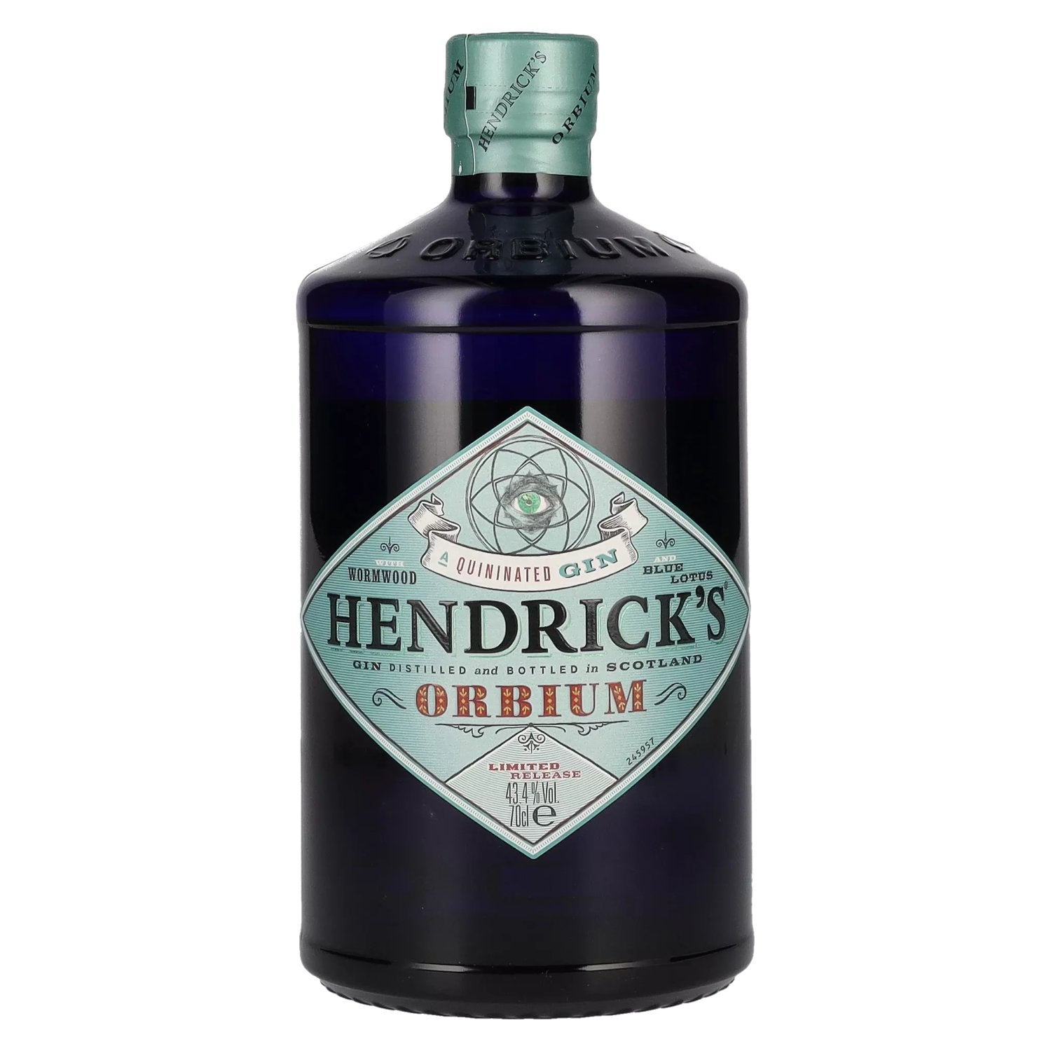 Hendrick's Gin ORBIUM QUININATED Limited Release 43.4% Vol. 0.7l