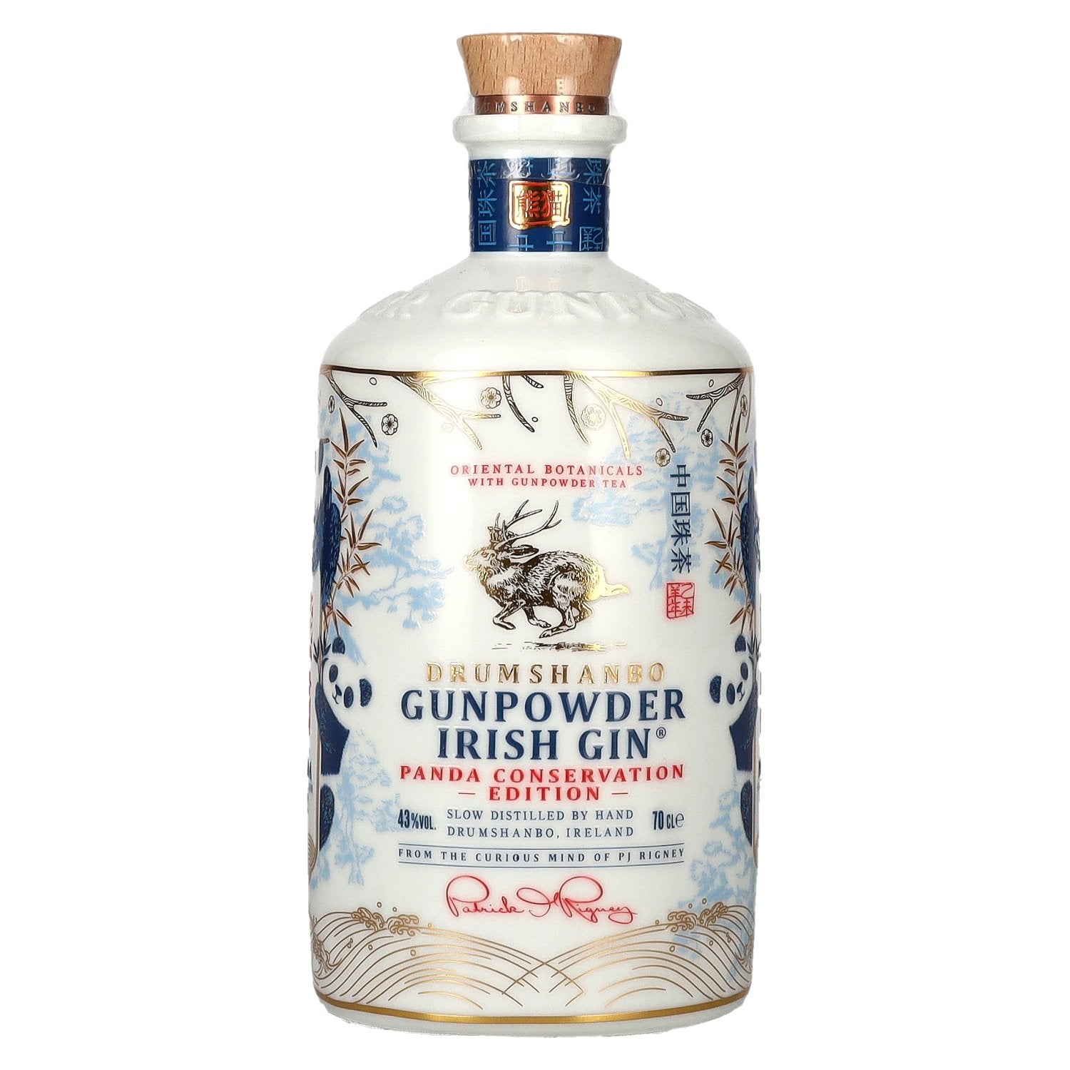 Drumshanbo Gunpowder Irish Gin Panda Conservation Edition 43% Vol. 0.7L