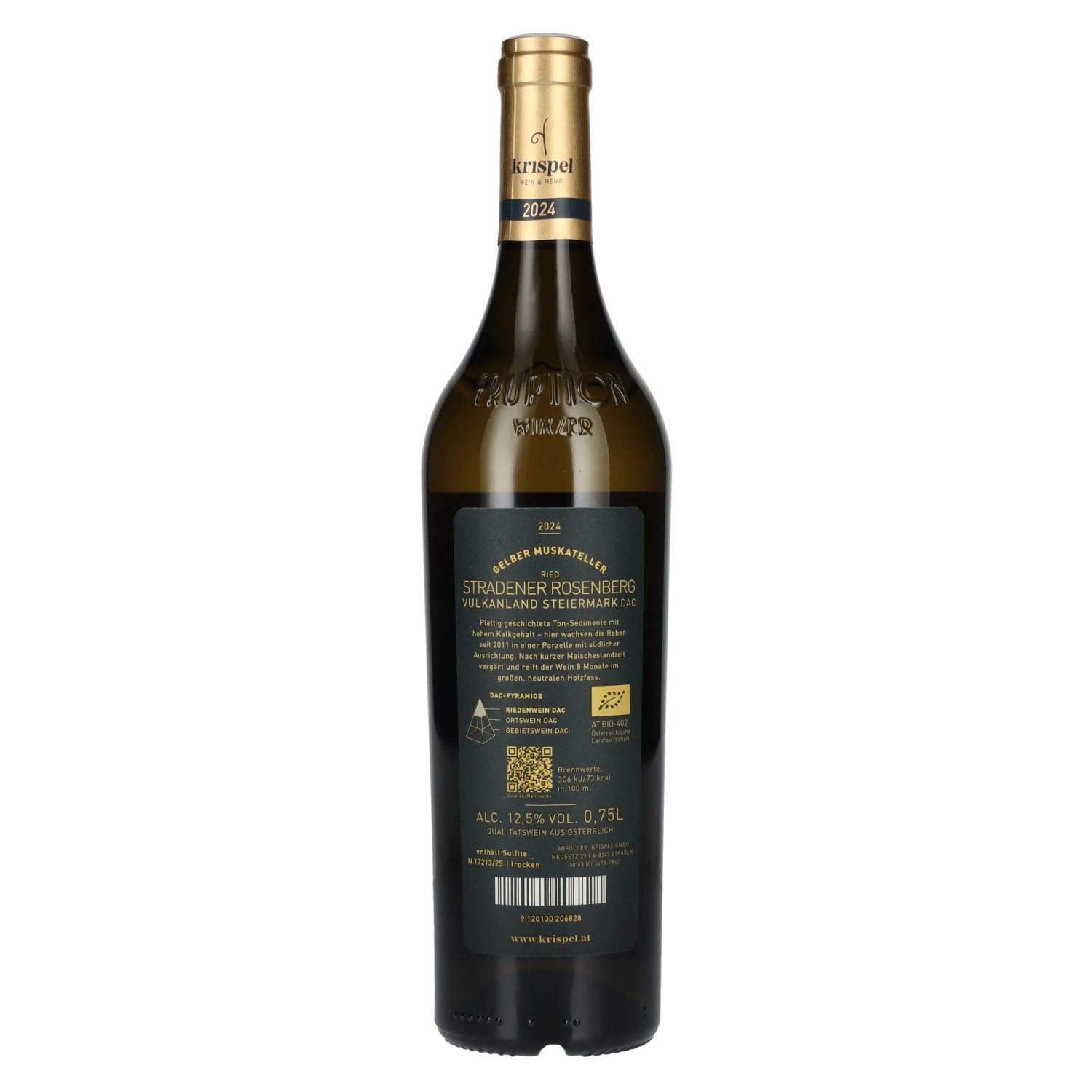 KRISPEL Yellow Muskateller Ried Stradener Rosenberg Vulkanland Steiermark DAC 2024 12.5% Vol. 0.75L