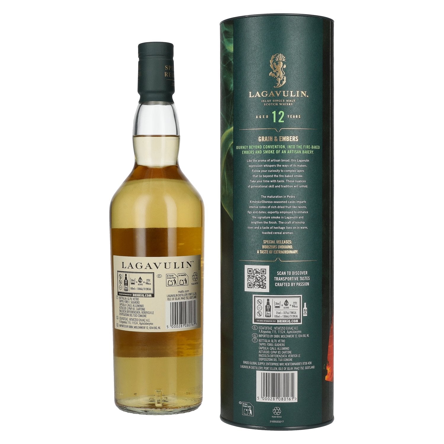 Lagavulin 12 Years Old GRAIN & EMBERS Single Malt Special Release 2025 56,5% Vol. 0,7l in Geschenkbox