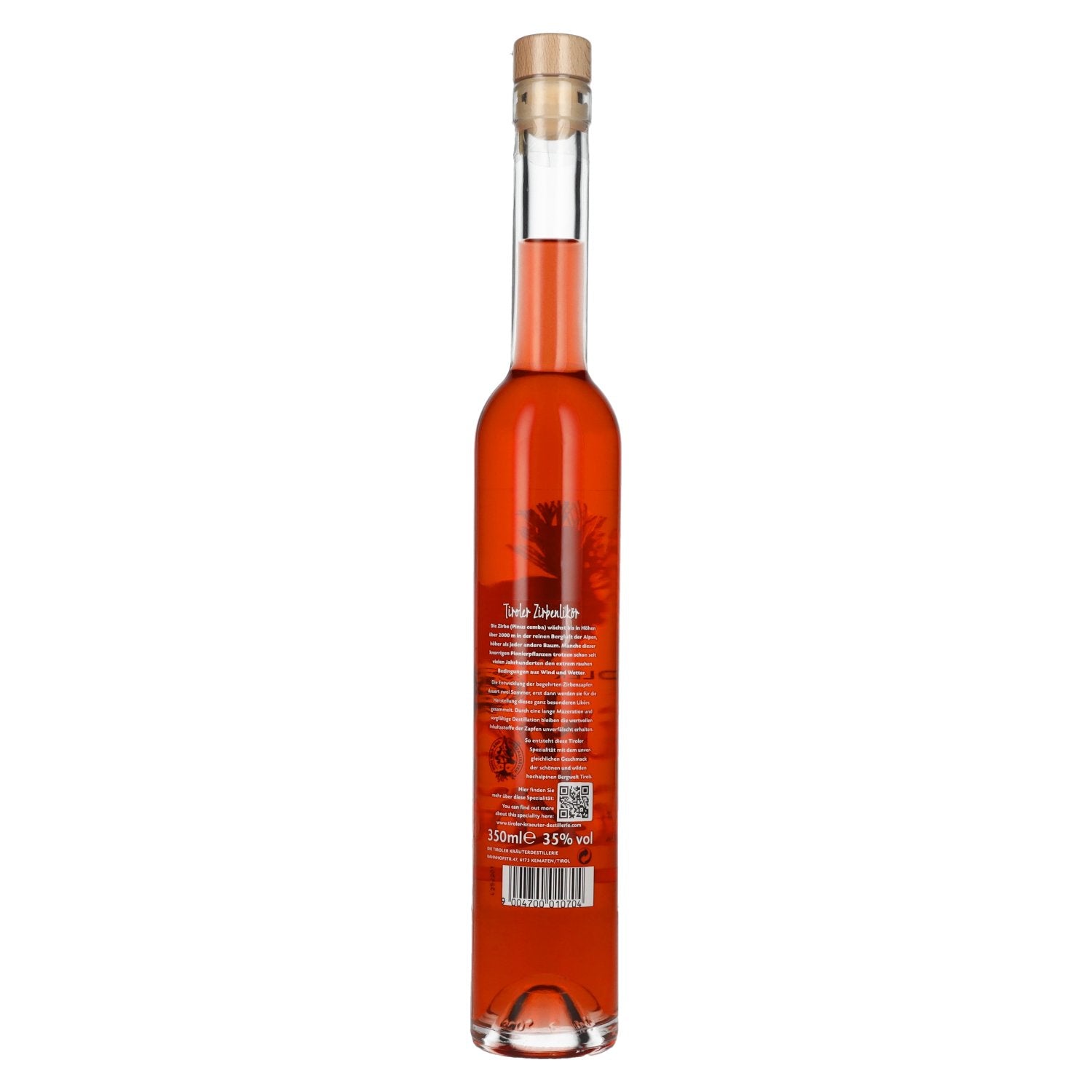 Tyrolean Herb Distillery Tyrolean Stone Pine Liqueur 35% Vol. 0.35l