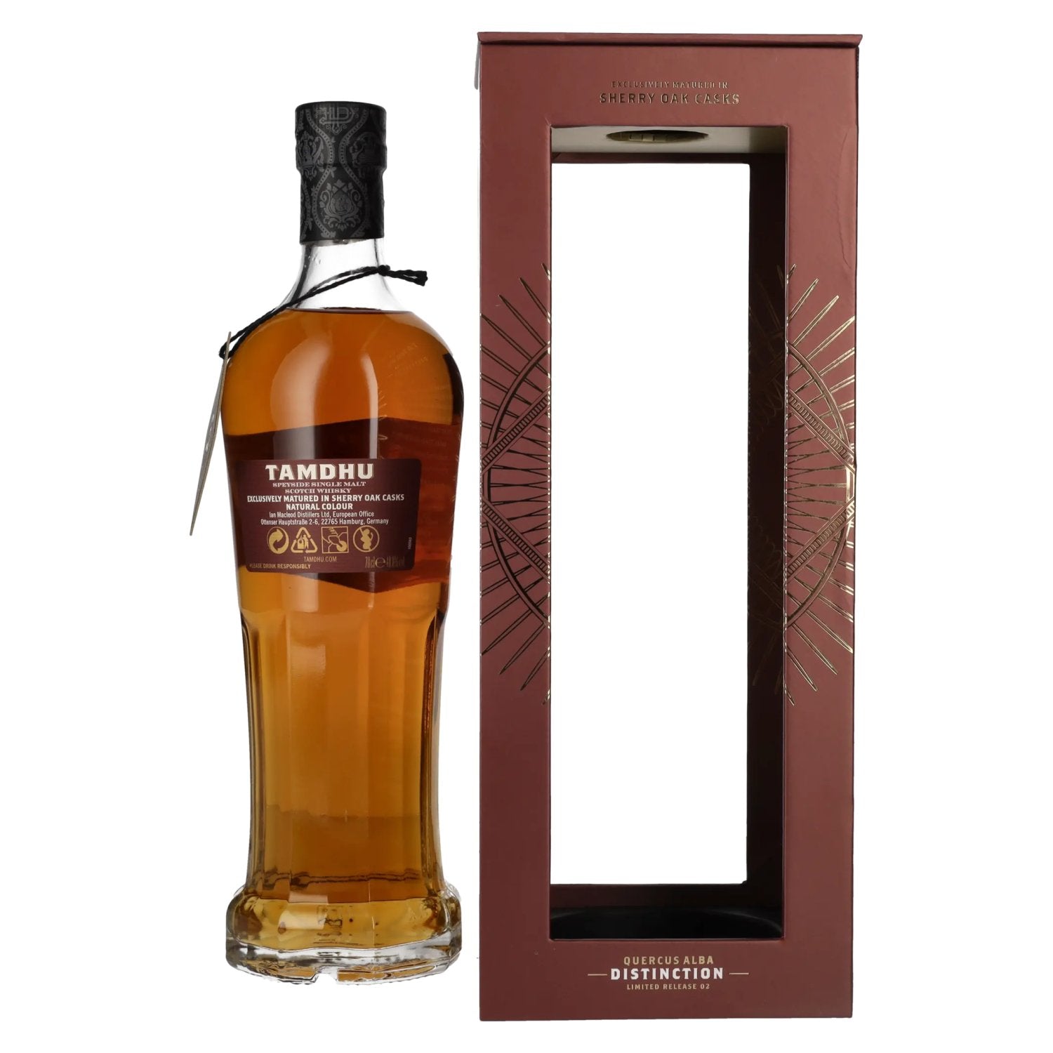 Tamdhu DISTINCTION II Speyside Single Malt Scotch Whisky 48% Vol. 0,7l in Geschenkbox