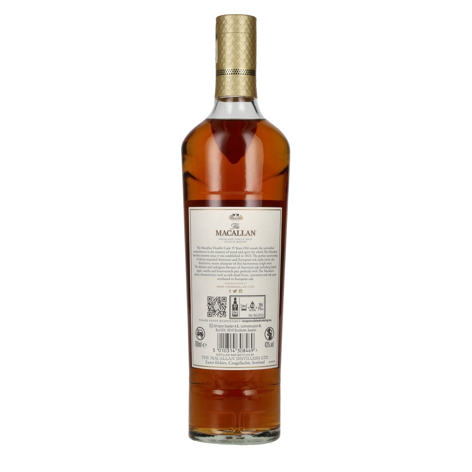 The Macallan 15 Years Old DOUBLE CASK 43% Vol. 0.7l