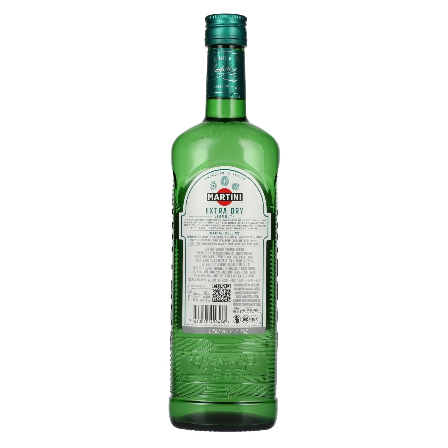 Martini L'Aperitivo EXTRA DRY Vermouth 18% Vol. 0,75l
