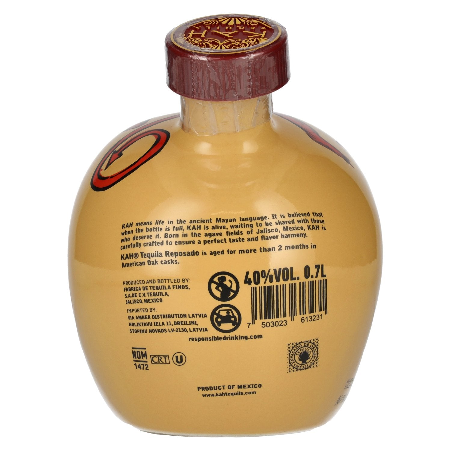 Kah Tequila Reposado 40% Vol. 0,7l