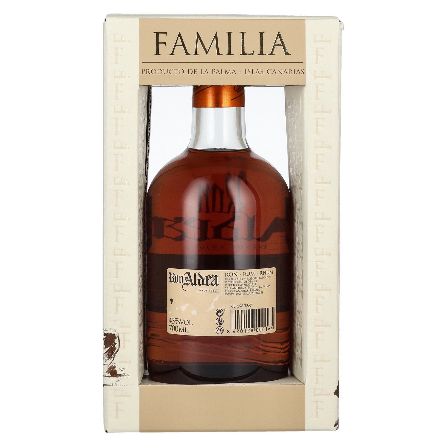 Ron Aldea FAMILIA Edición Limitada Añada 2007 43% Vol. 0,7l in Geschenkbox