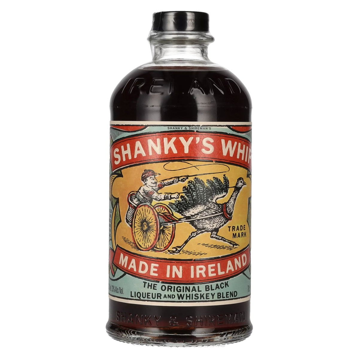Shanky's Whip The Original Black Liqueur and Whiskey Blend 33% Vol. 0.7l