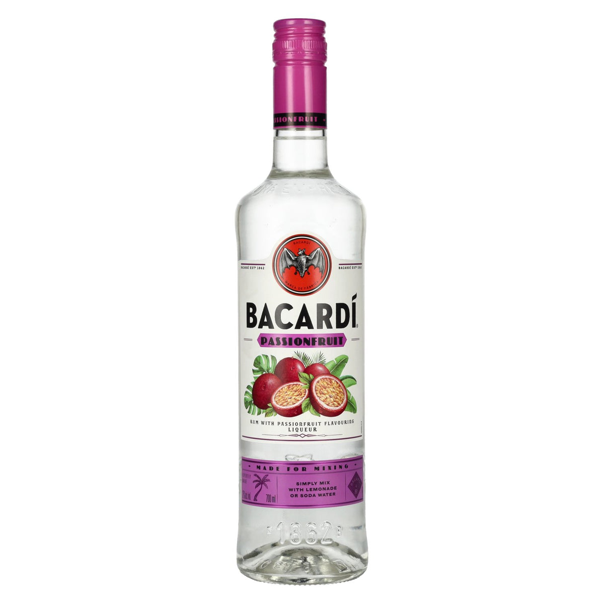 Bacardi PASSIONFRUIT Rum with Natural Flavours 27% vol. 0.7 l