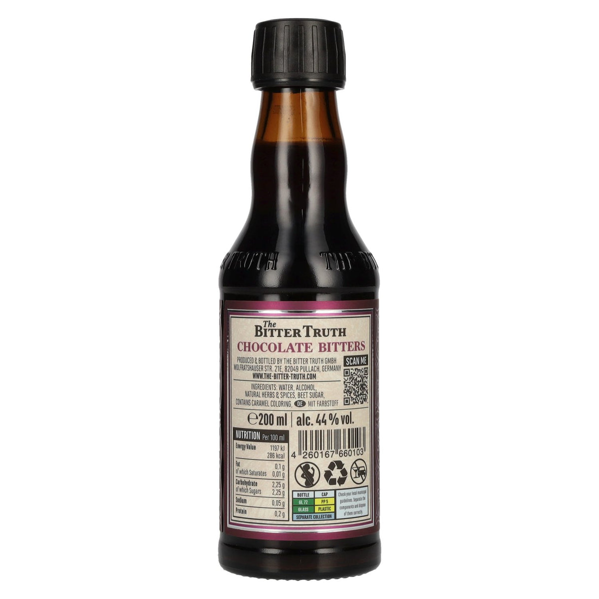 The Bitter Truth Spiced Chocolate 44% ABV 0.2l