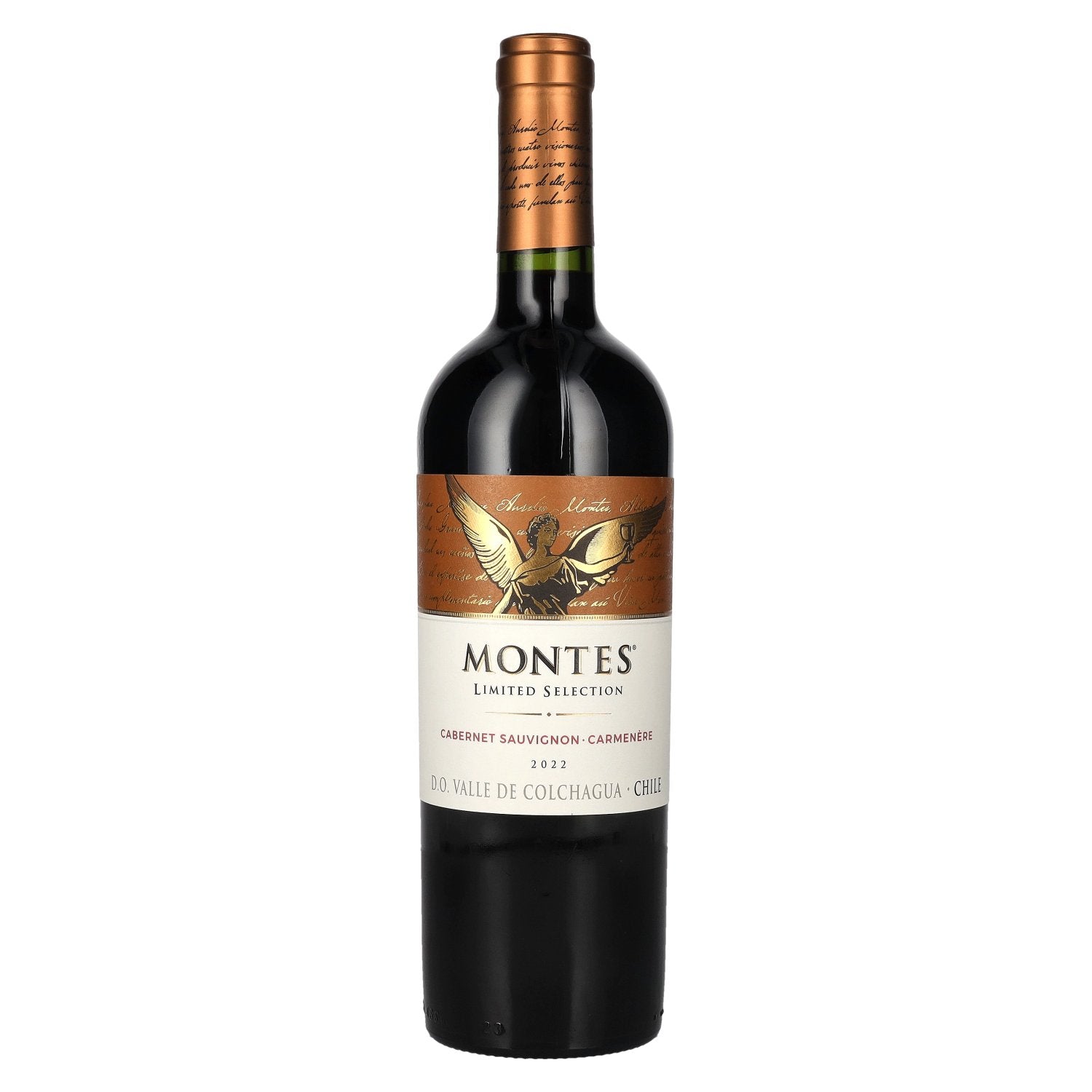 Montes CABERNET SAUVIGNON CARMENÈRE Limited Selection 2022 14.5% Vol. 0.75l