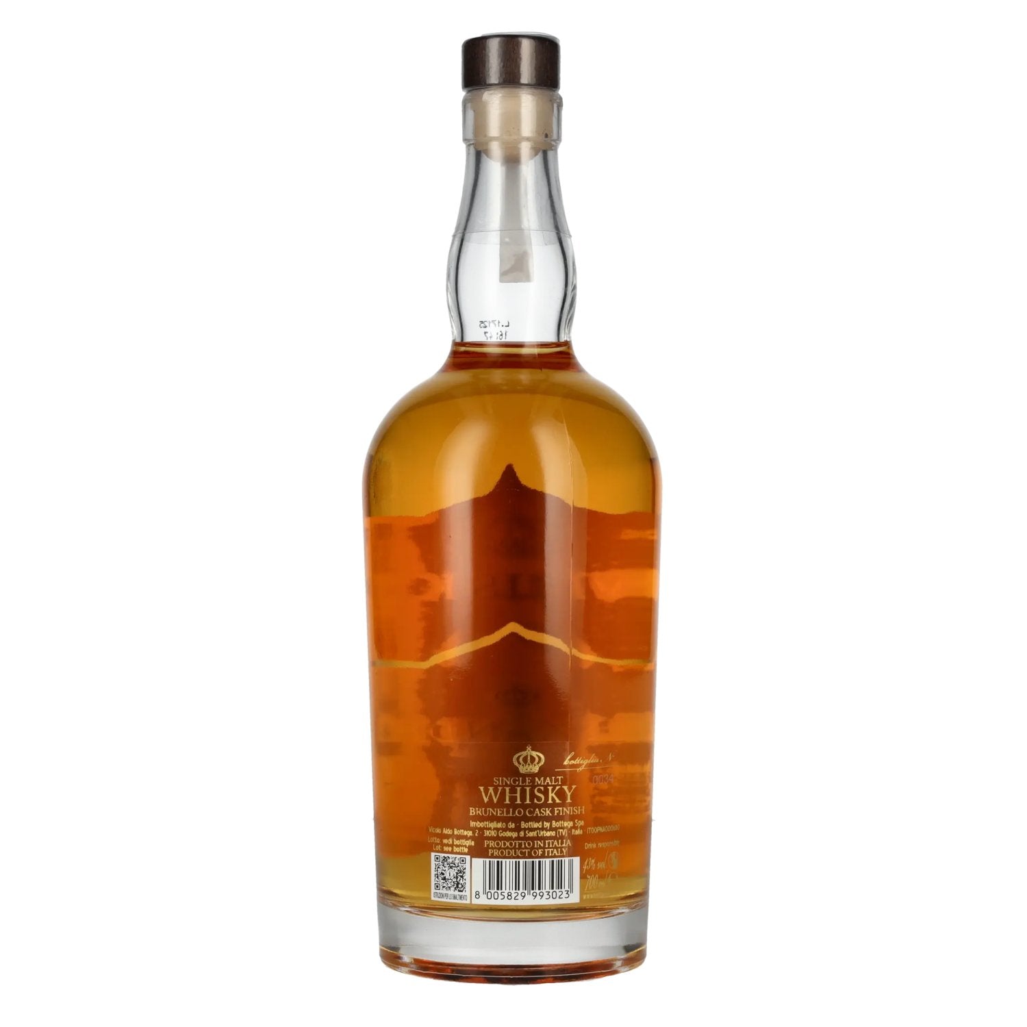 ALEXANDER Aqva Di Vita Brunello Cask Finish Single Malt Whisky 43% Vol. 0.7l
