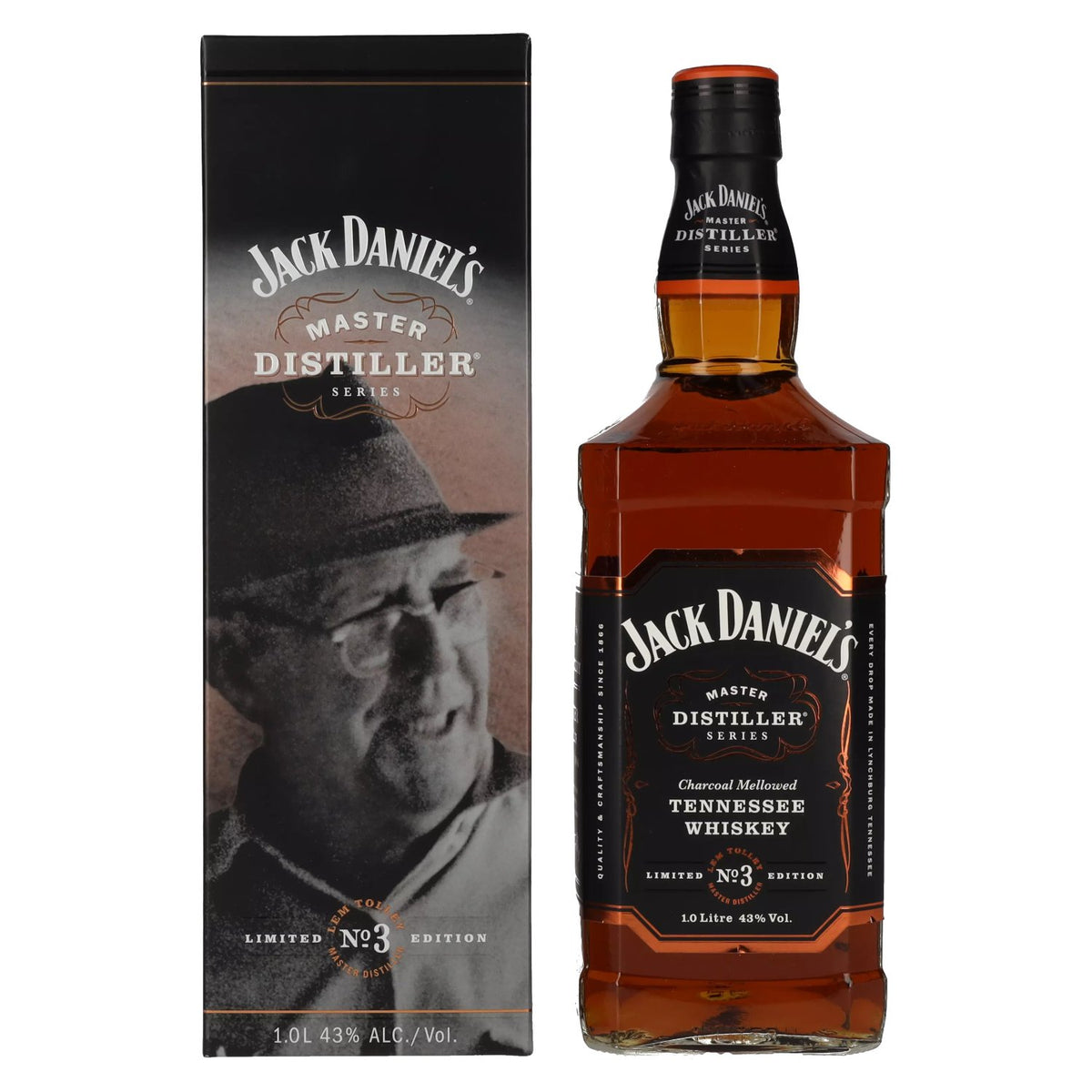 Jack Daniel's MASTER DISTILLER Series No. 3 Limited Edition 43% Vol. 1l in gift box